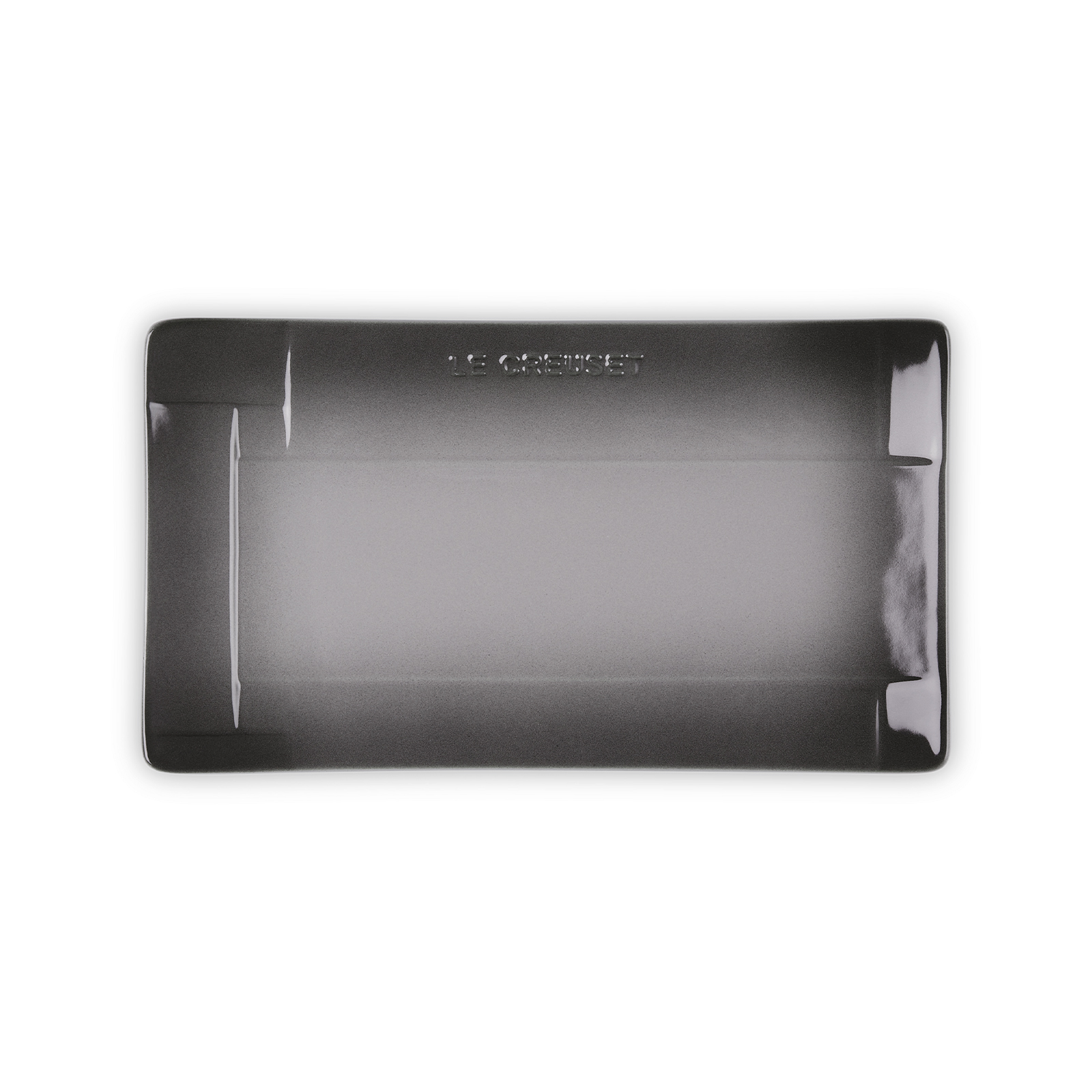 Meshed Stoneware Rectangular Plate image number 0