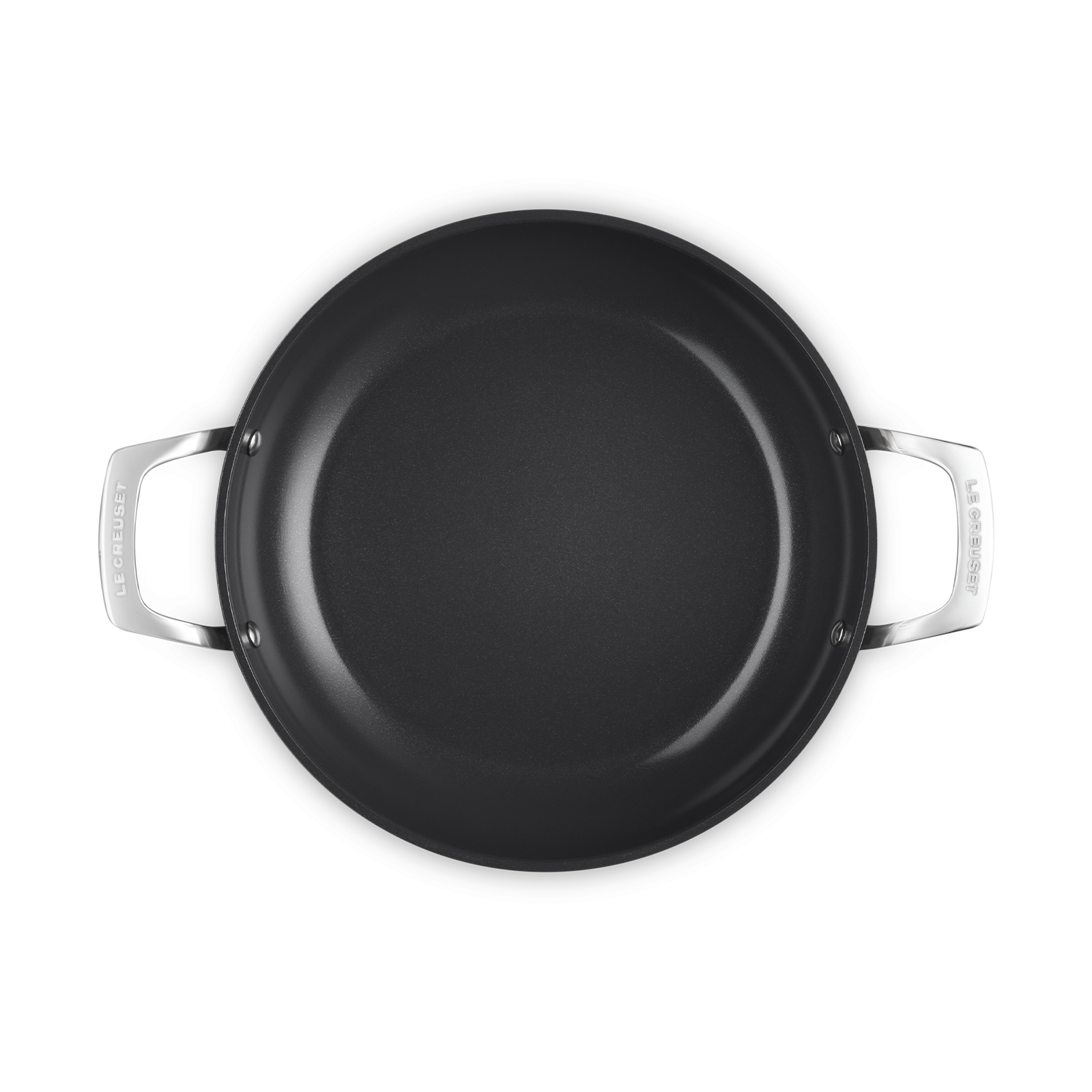 Essential Non-Stick Cookware Shallow Braiser Glass Lid image number 4