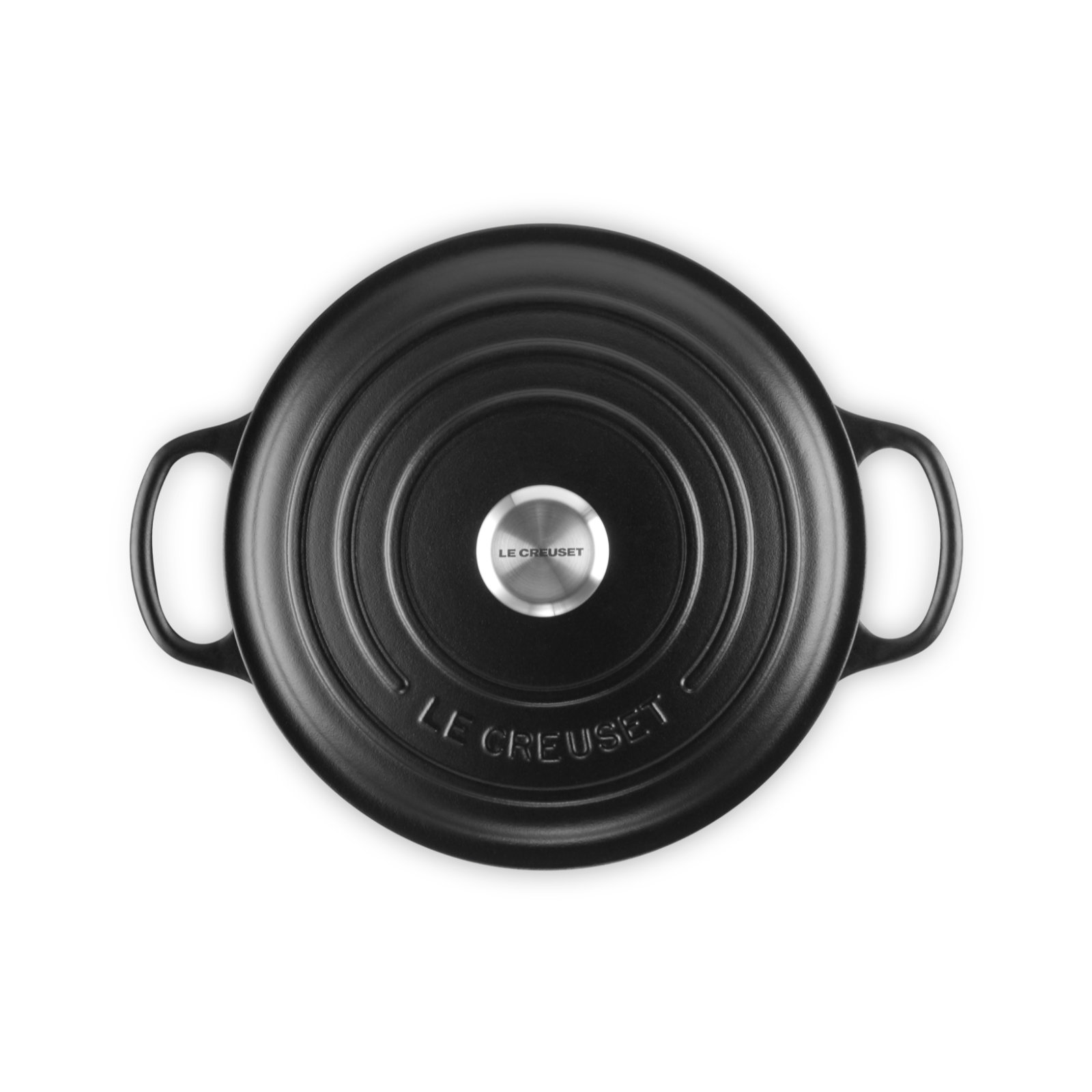 Round French Oven Silver Knob image number 3