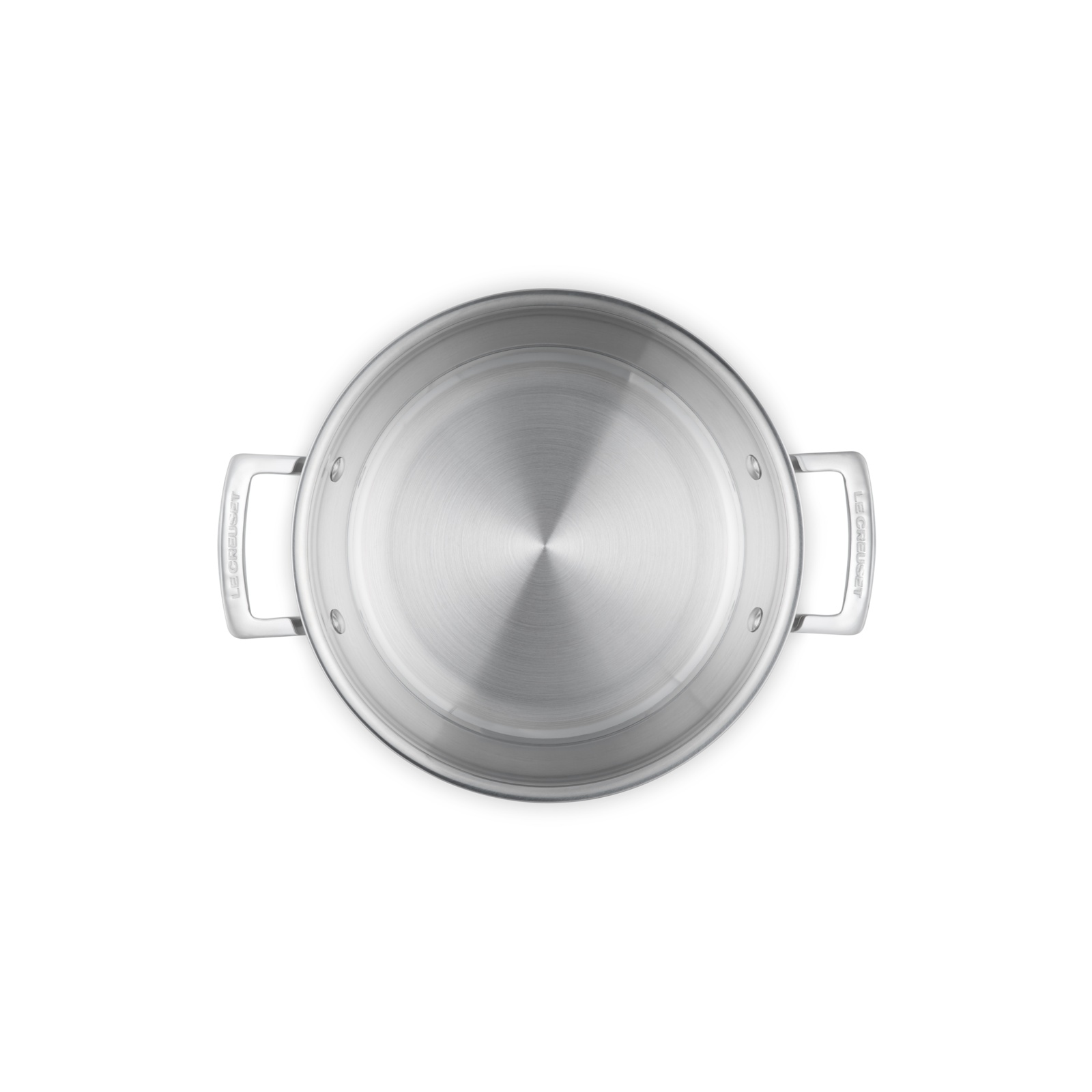 3-ply Stainless Steel Shallow Casserole with SS Lid image number 3