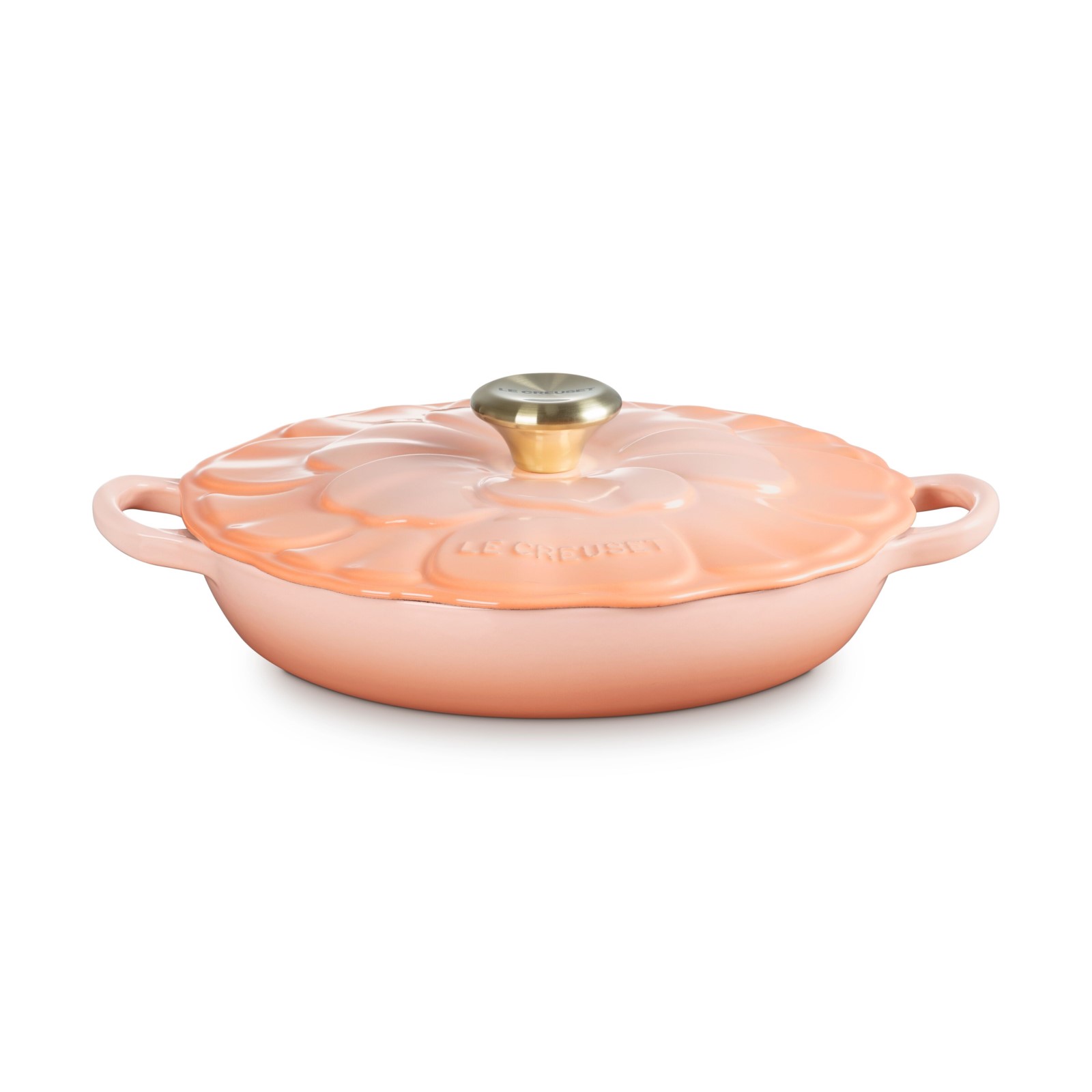 Signature Petal Braiser Light Gold Knob image number 1
