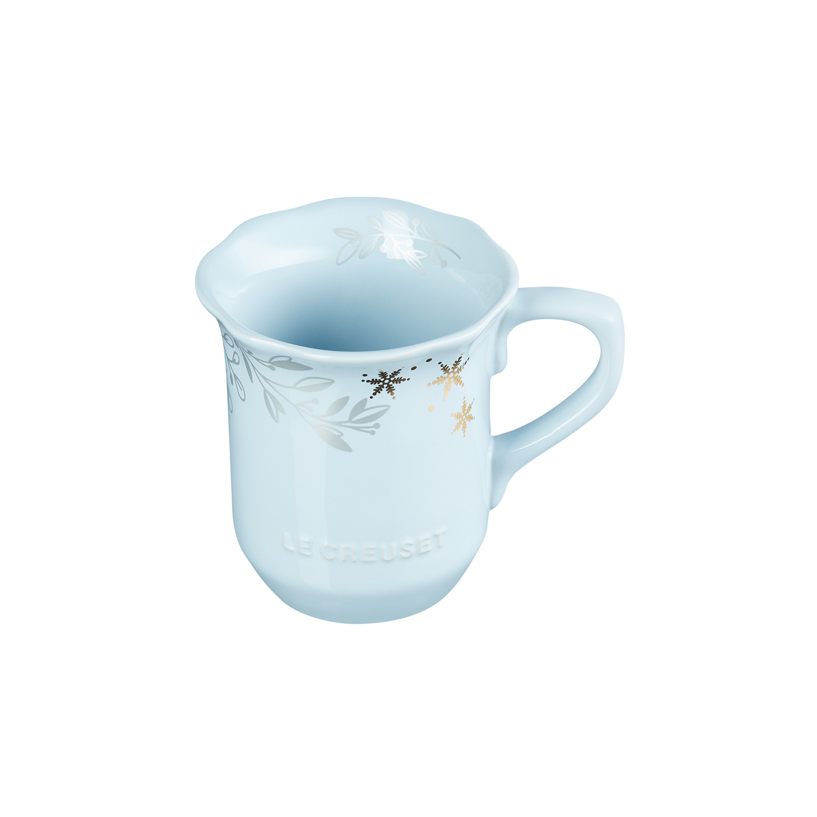 Elegant Frill Stoneware Mug image number 1