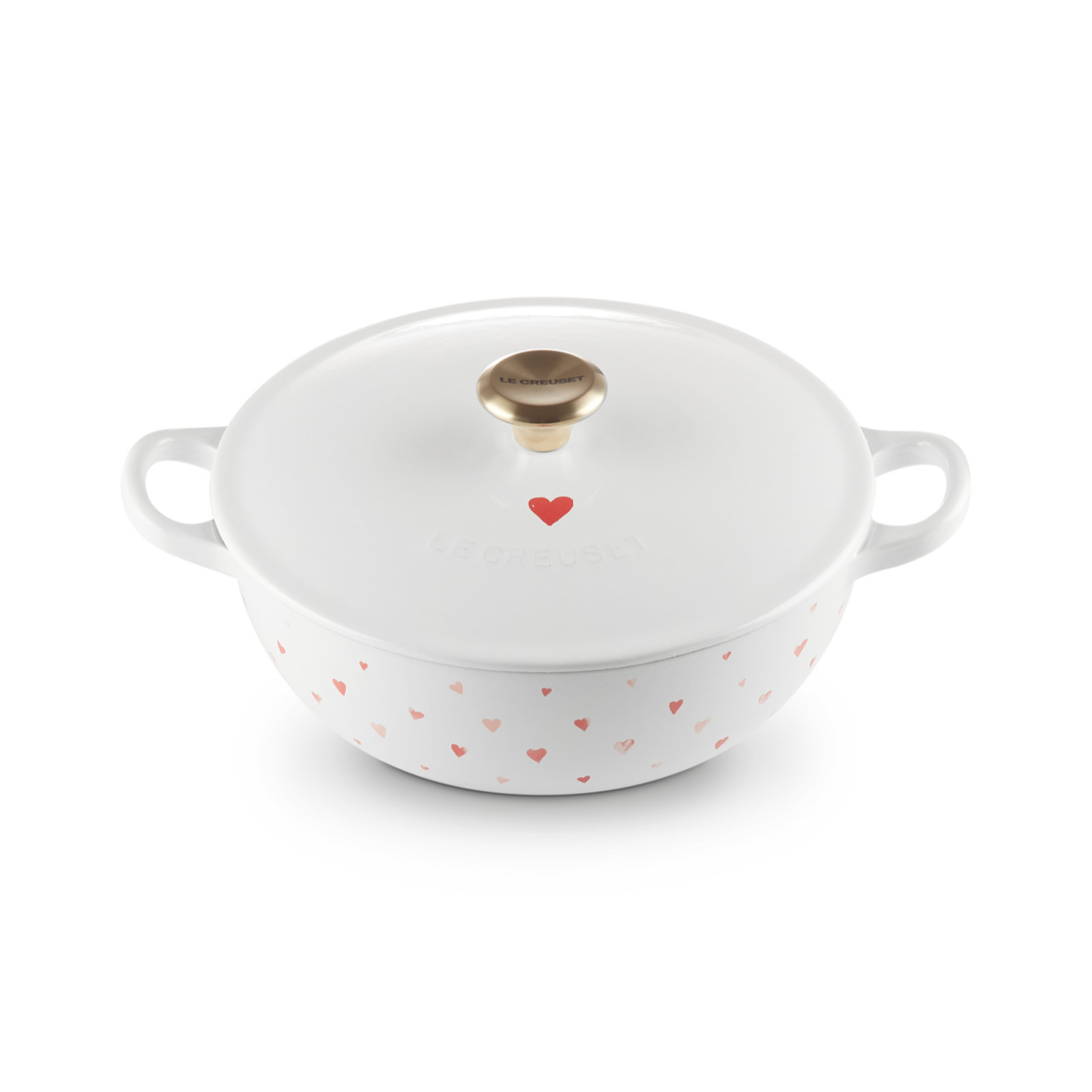 Marmite Hearts Gold Knob image number 1