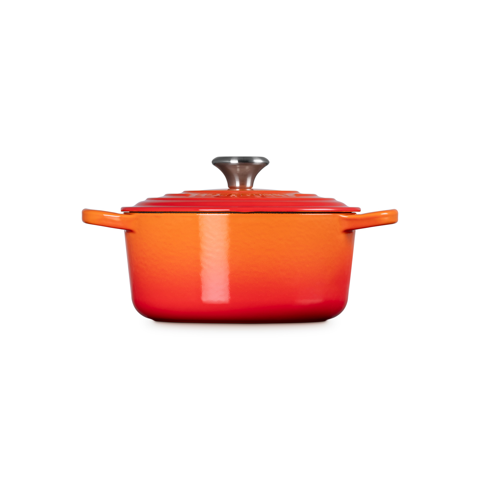 Round French Oven Silver Knob image number 2