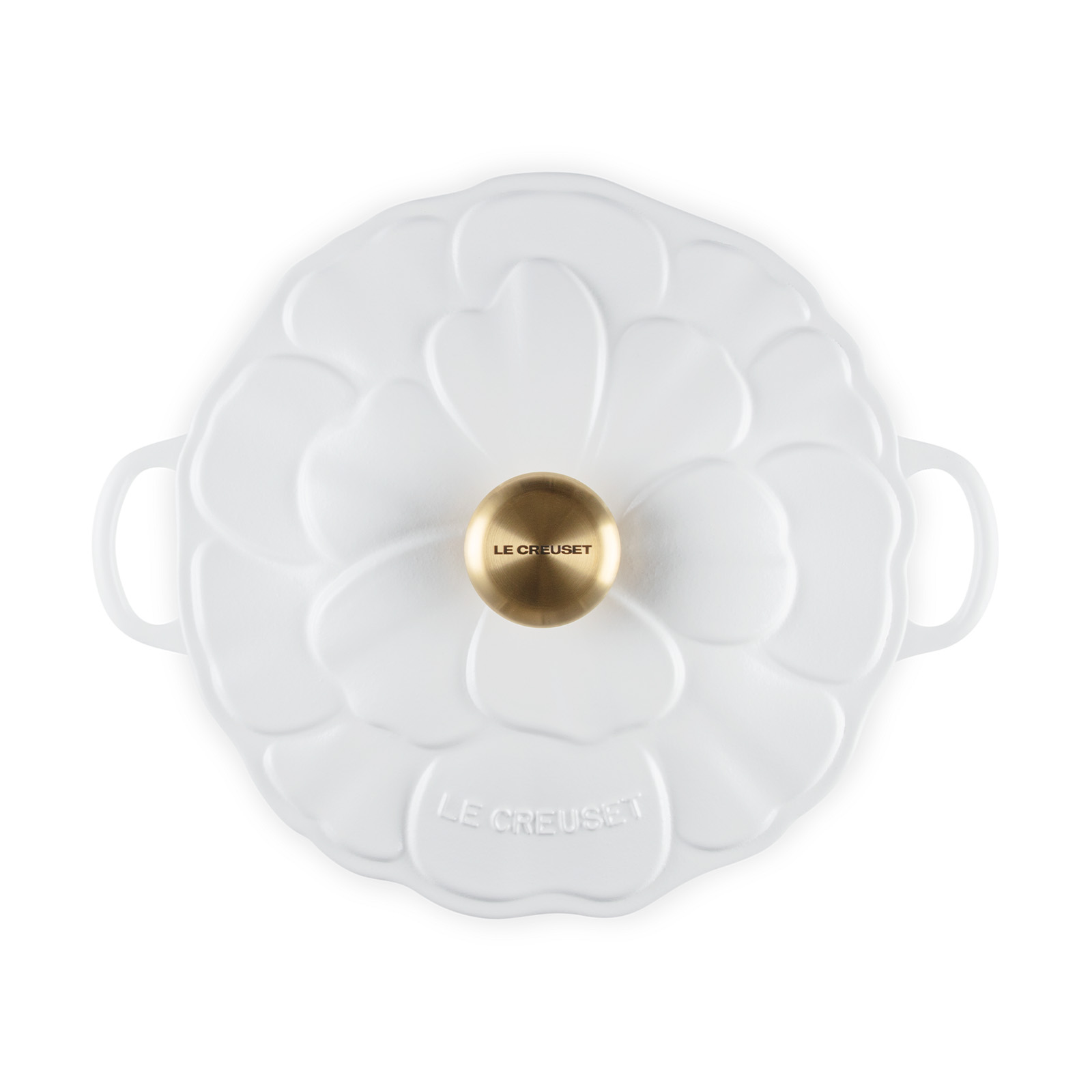 Petal Shallow Casserole Signature Gold Knob image number 3