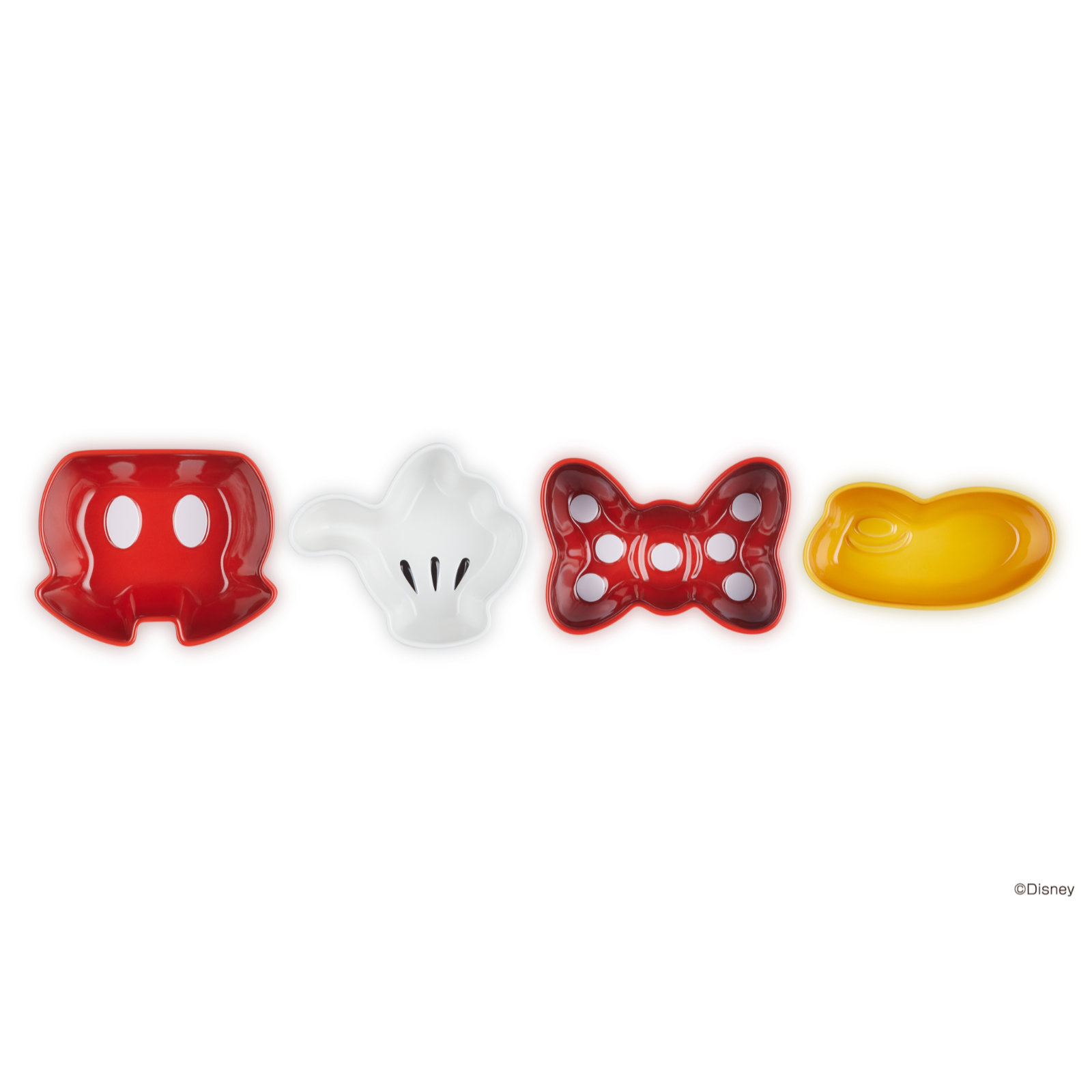 Mickey Mouse Set of 4 Mini Dishes image number 3