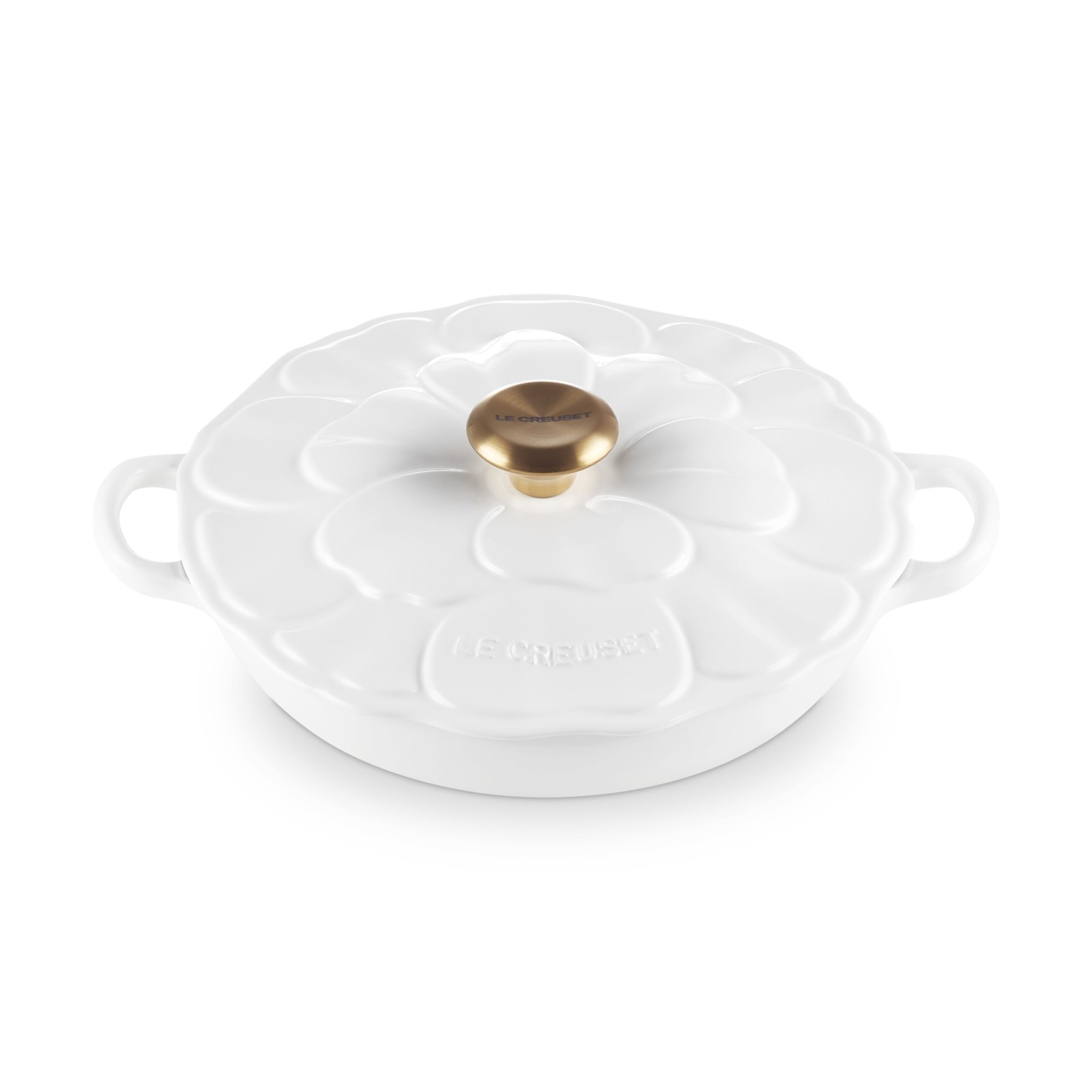 Signature Petal Braiser Light Gold Knob image number 0