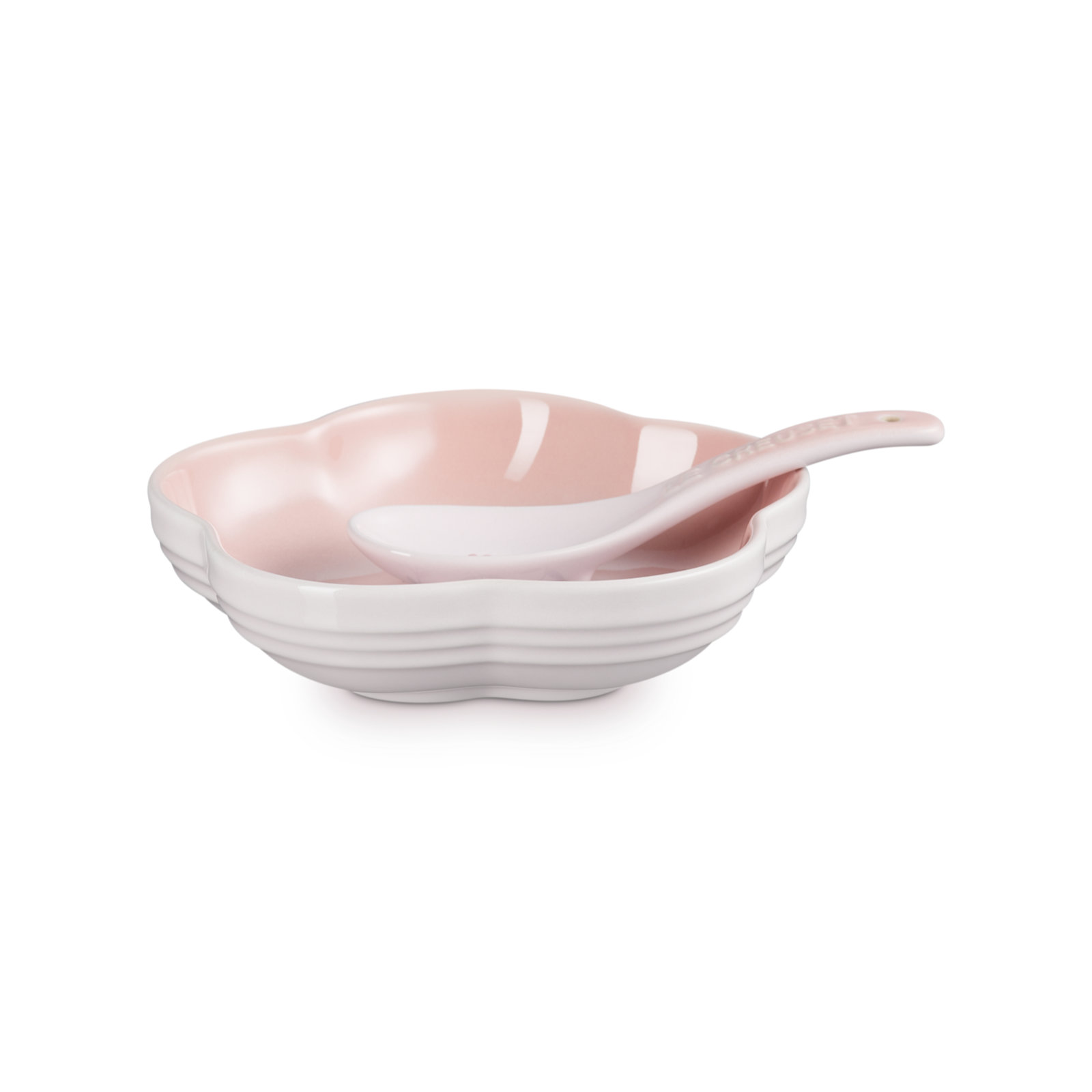 Petite Flower Dish with Seoul Chinese Spoon image number 2