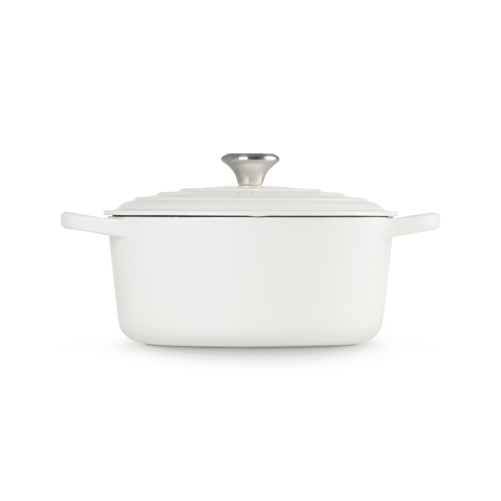 Round French Oven Silver Knob image number 2