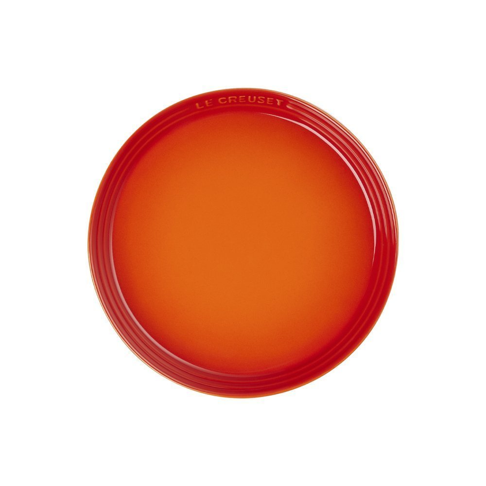 Kobe Stoneware Round Plate Flame 17cm