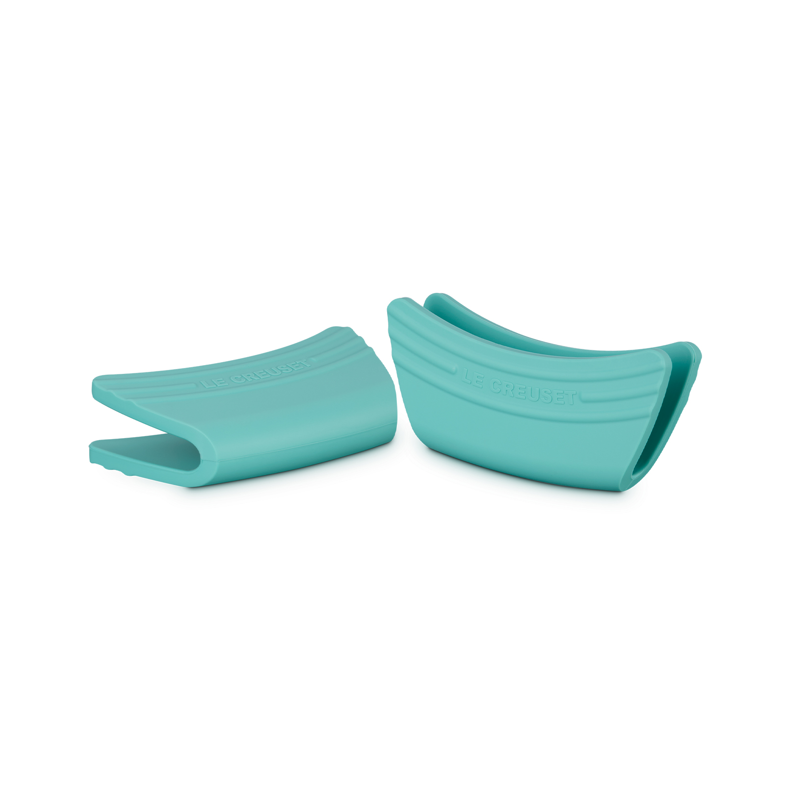 Set of 2 Silicone Side Handle Grip Cool Mint