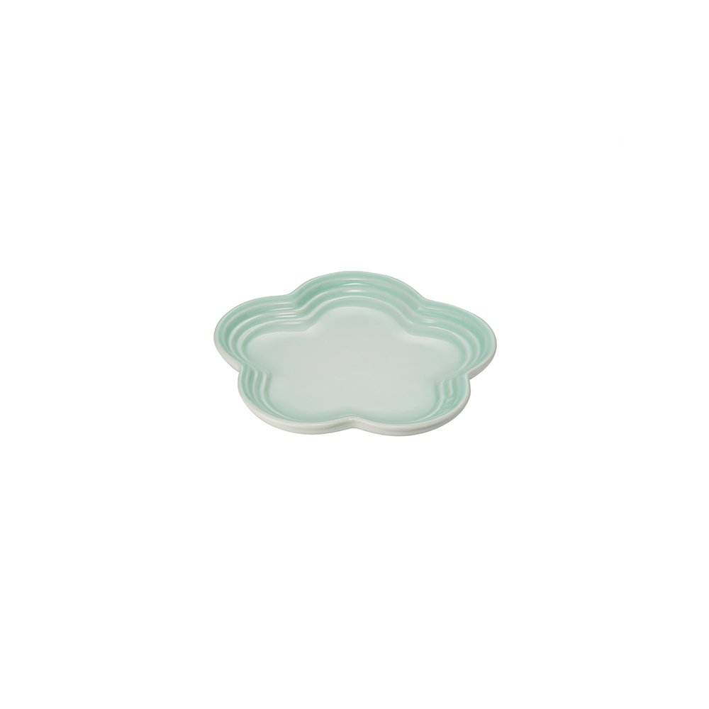 Flower Stoneware Plate image number 1