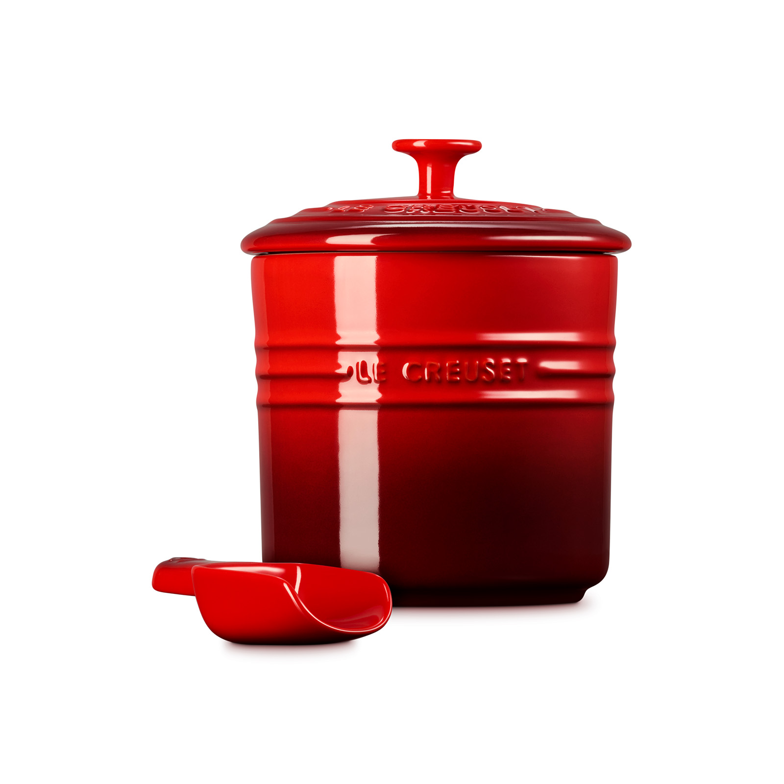 Pet Food Container with Scoop image number 2