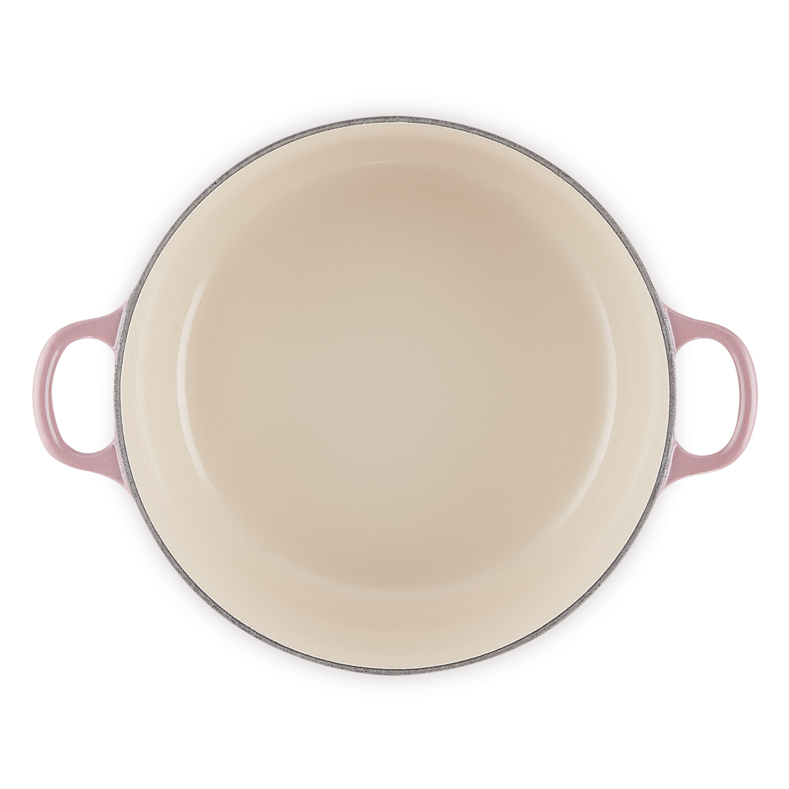 Round French Oven Sand/Cream Interior image number 4