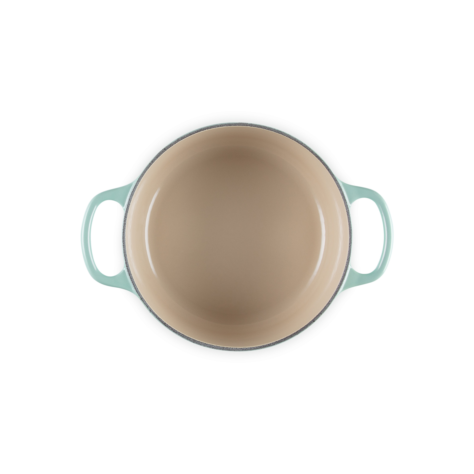 Round French Oven Silver Knob image number 4