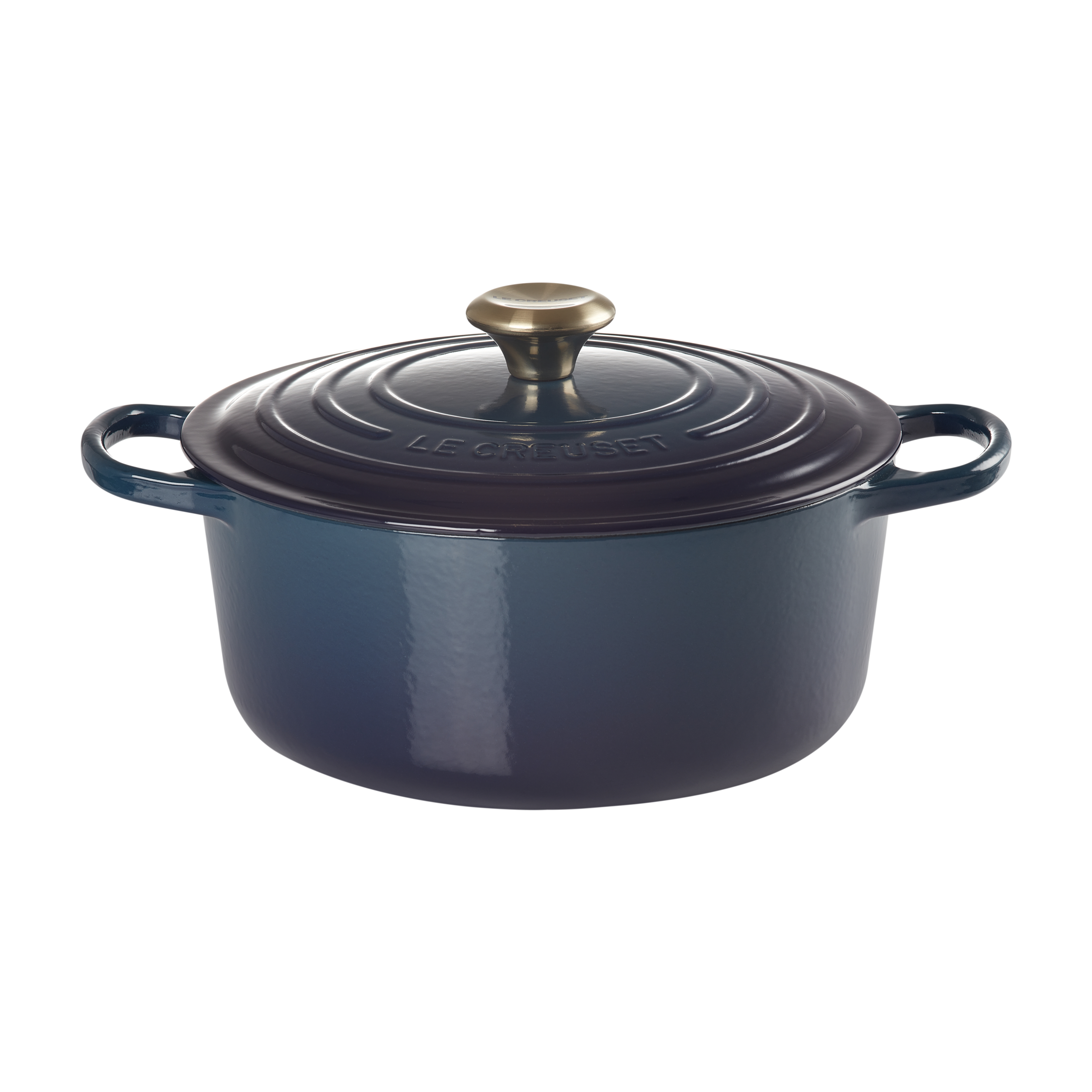 Round French Oven Agave 28cm Light Gold Knob