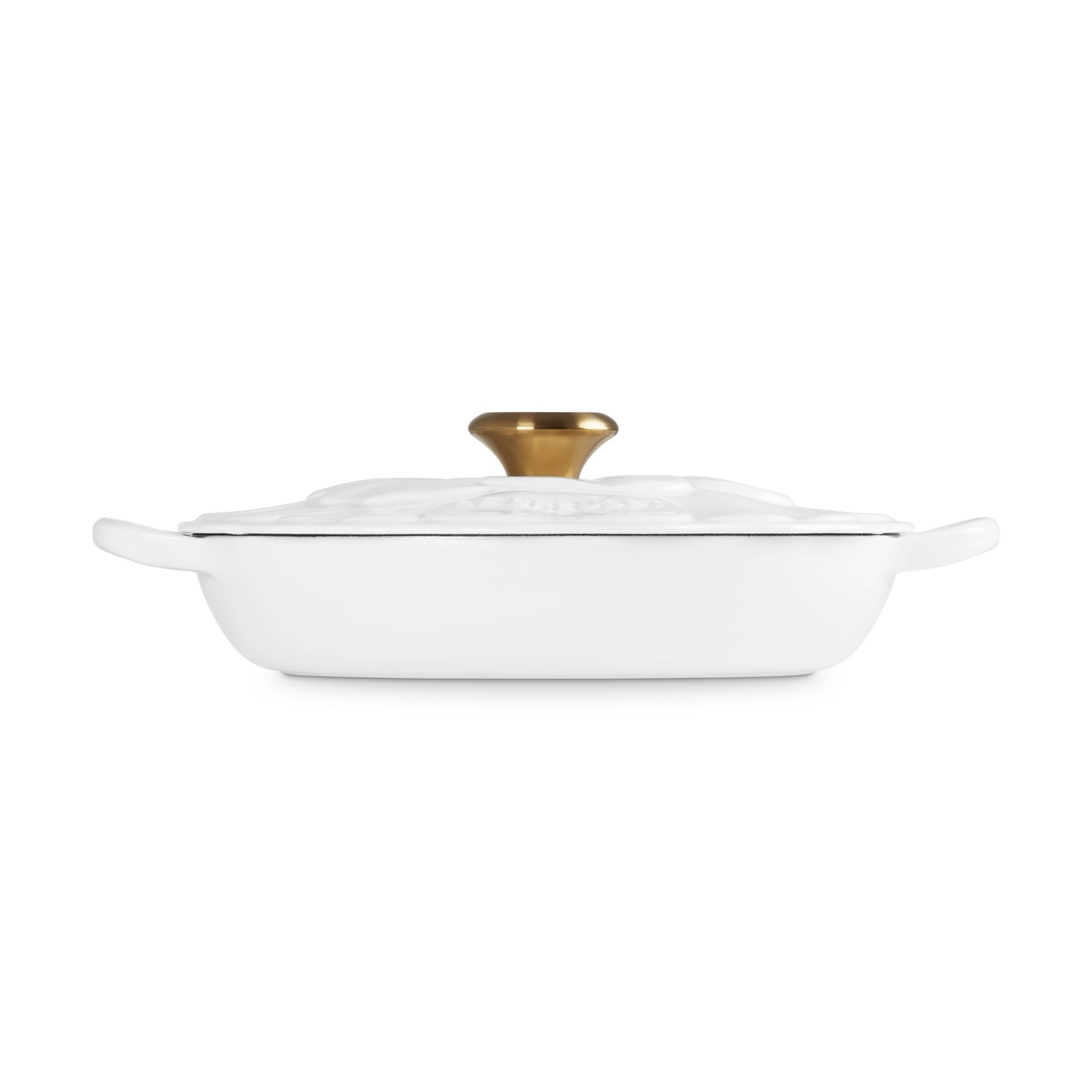 Signature Petal Braiser Light Gold Knob image number 2