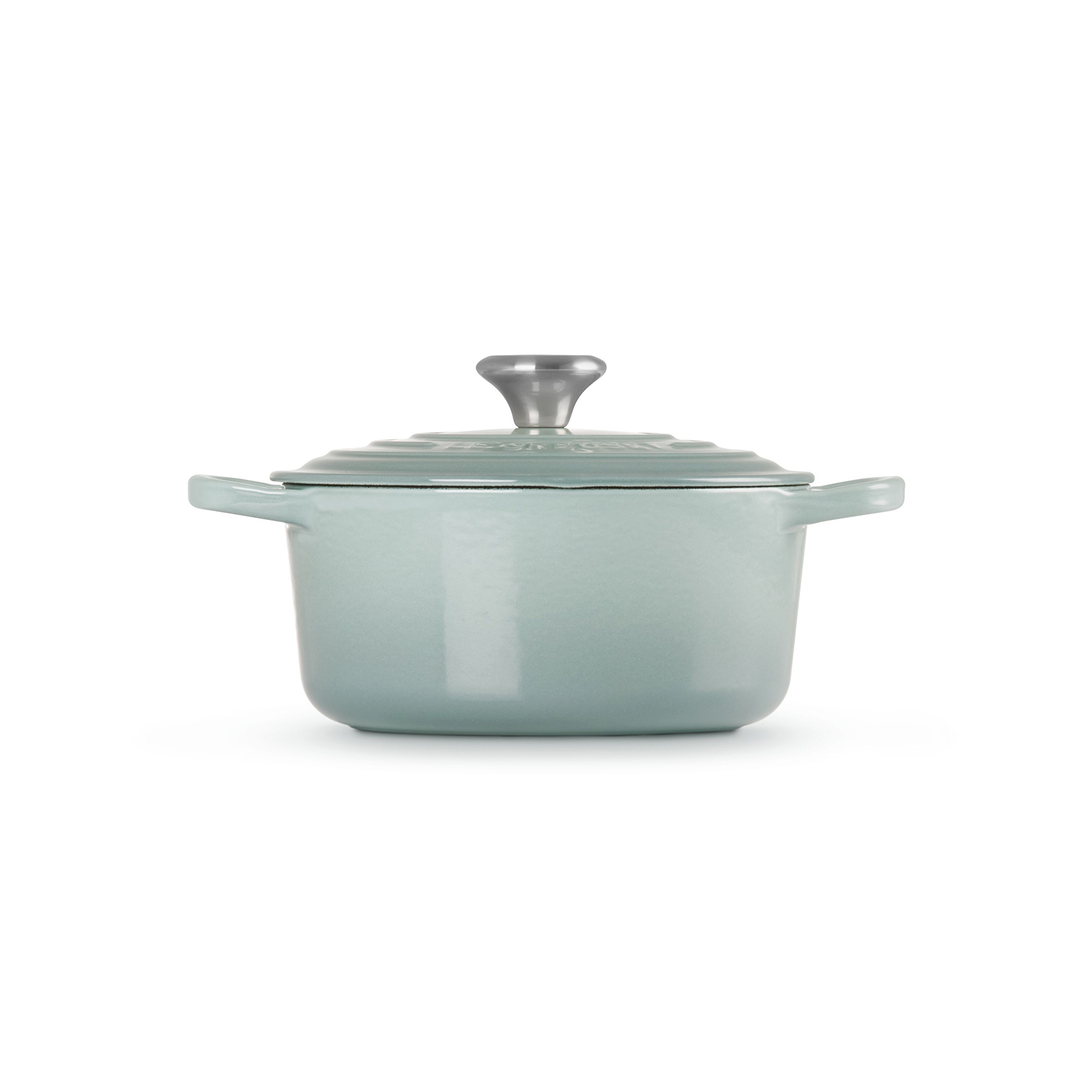 Round French Oven Silver Knob image number 2