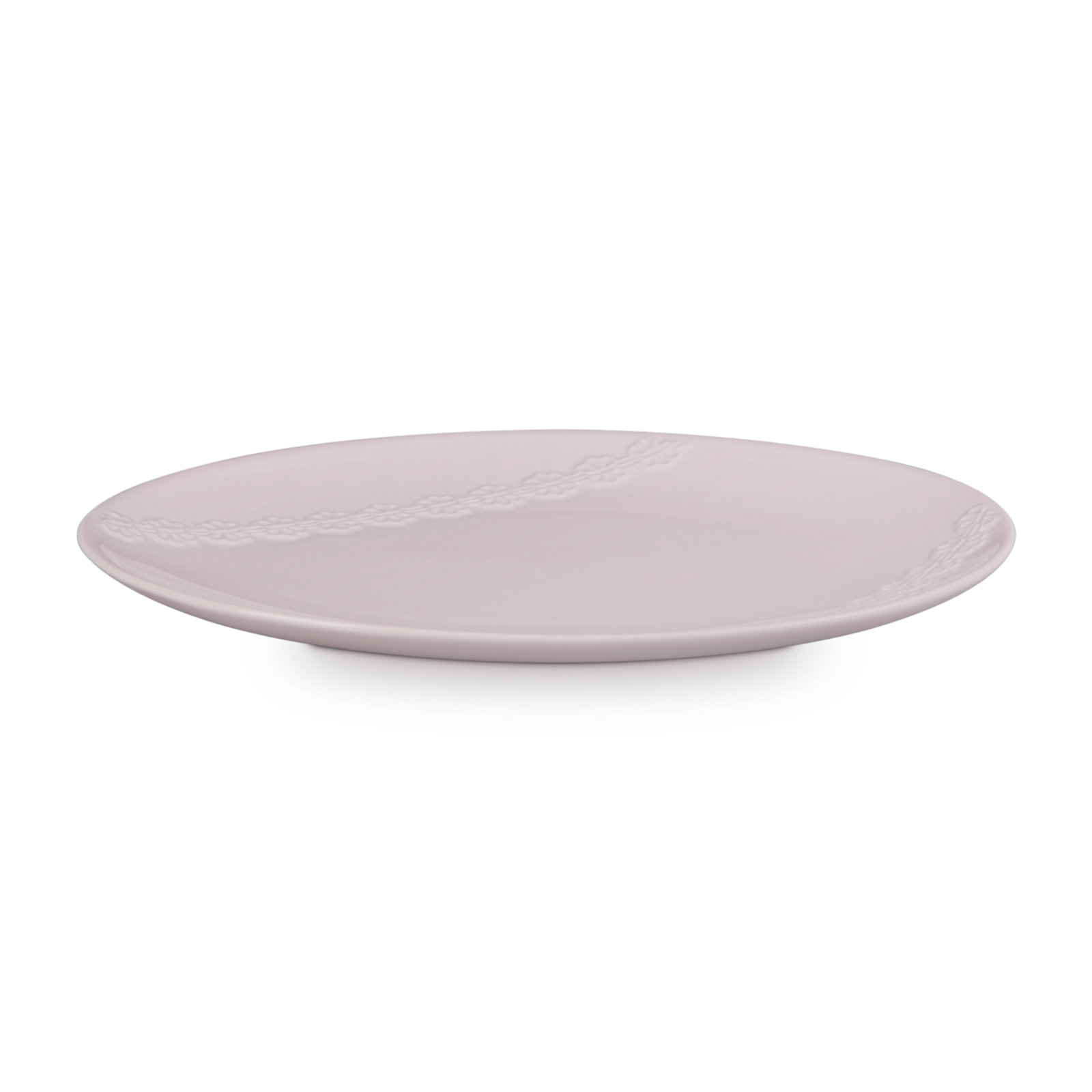 Seoul Oval Plate Lace Relief image number 2