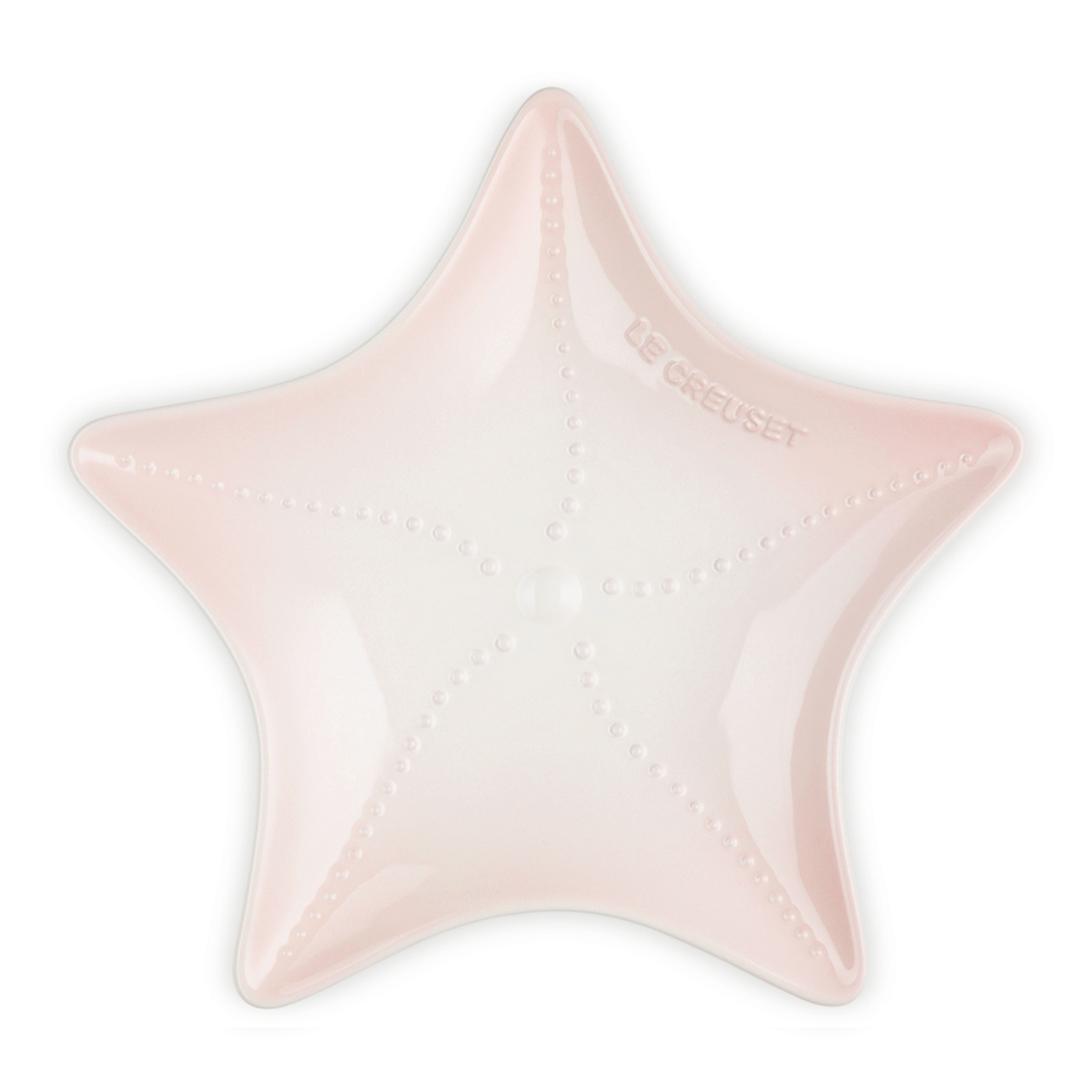 Starfish Stoneware Plate Shell Pink 27cm
