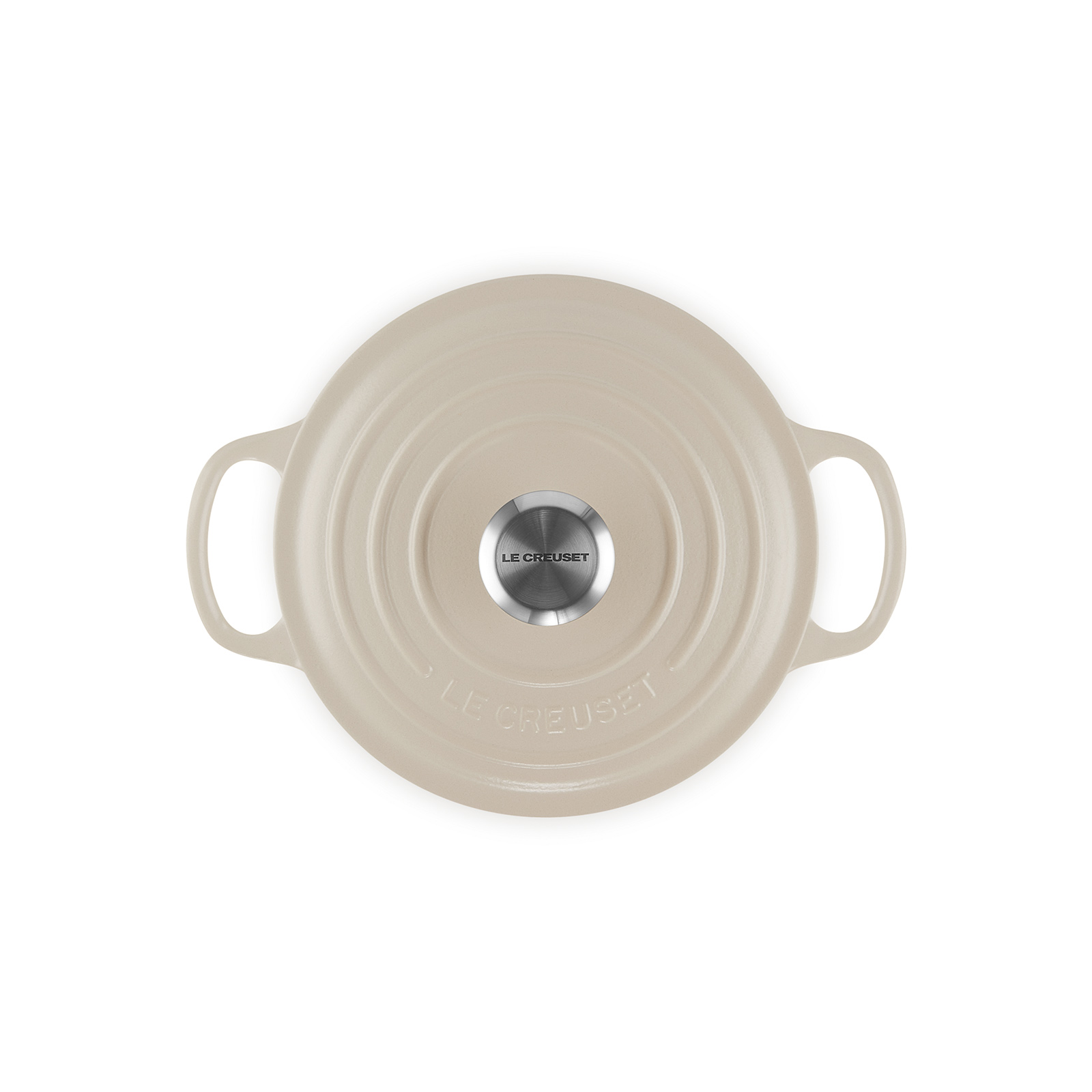 Round French Oven Silver Knob image number 3