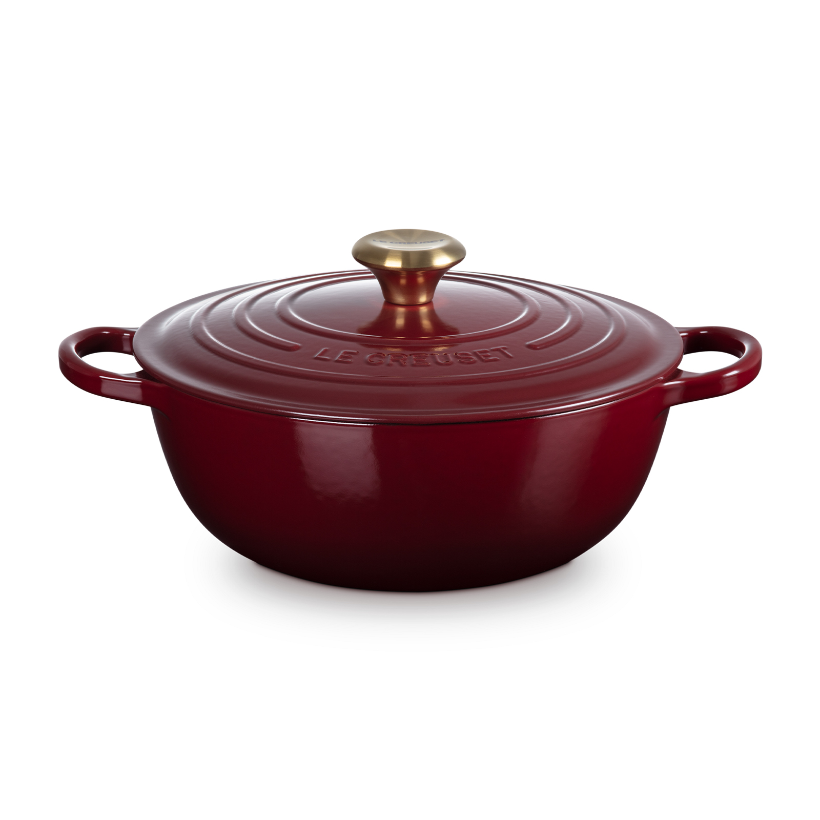 Marmite Rhone 26cm Gold Knob