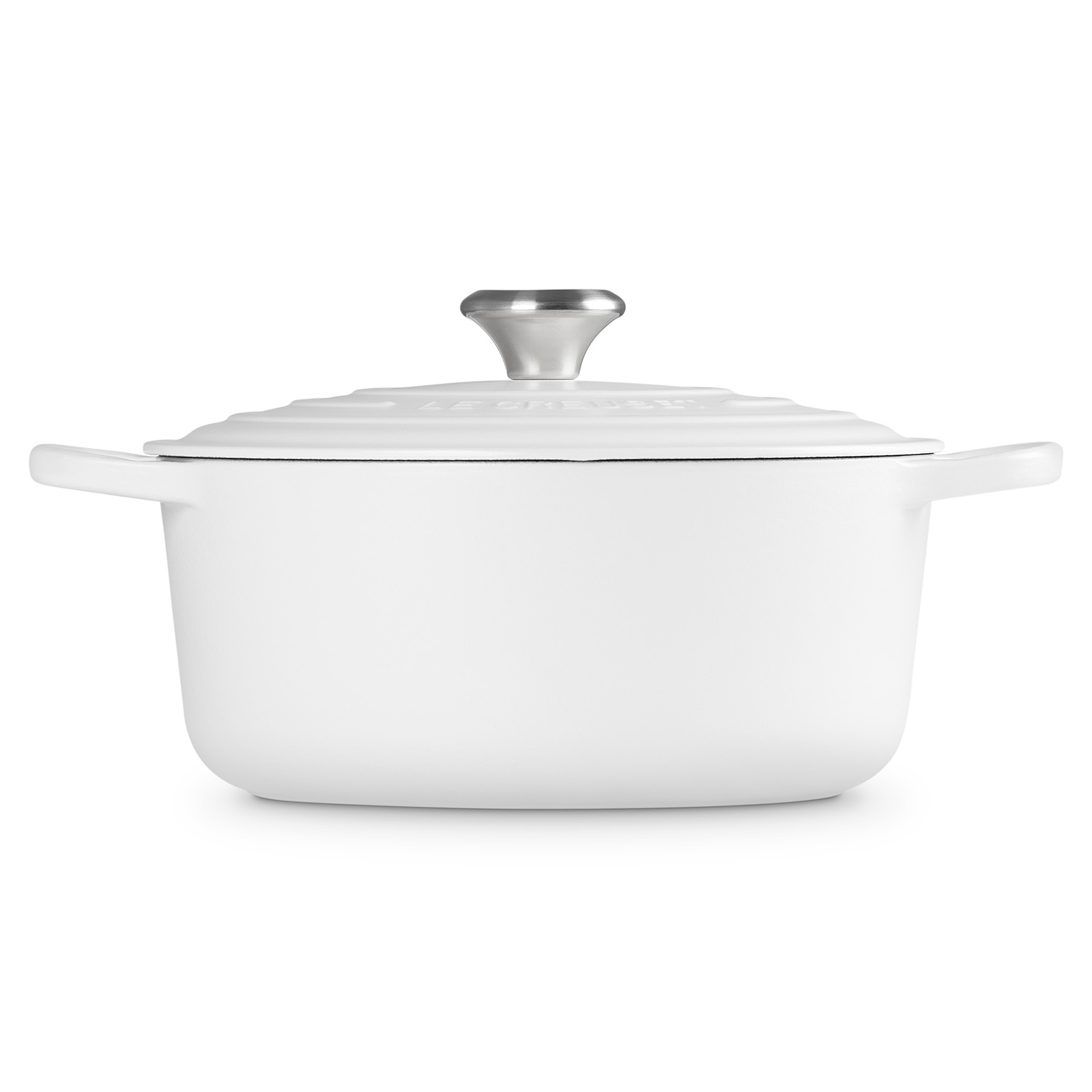 Round French Oven Silver Knob image number 2