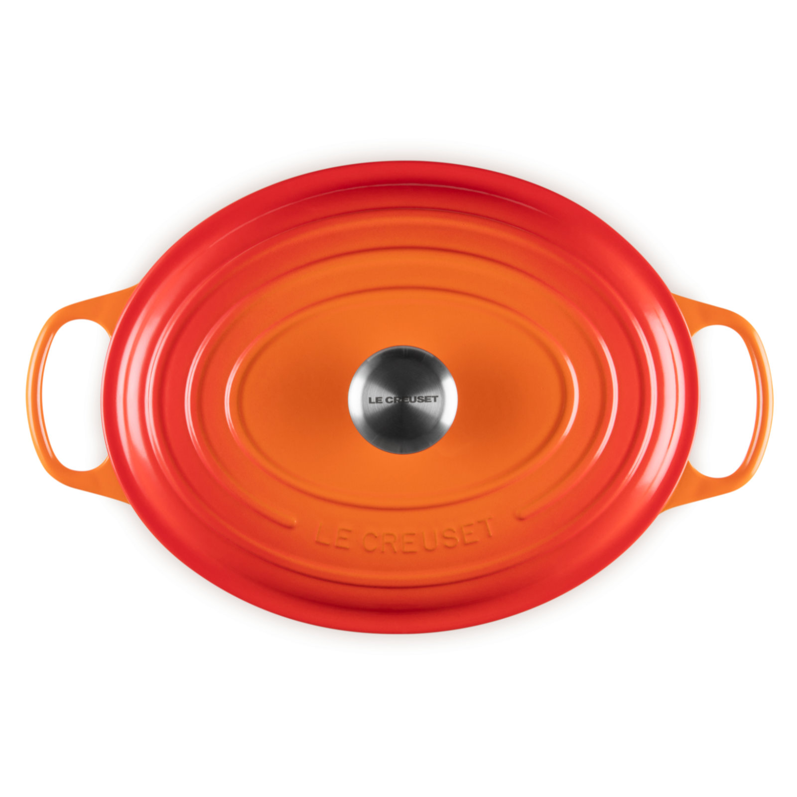 Oval French Oven Stainless Steel Knob image number 3