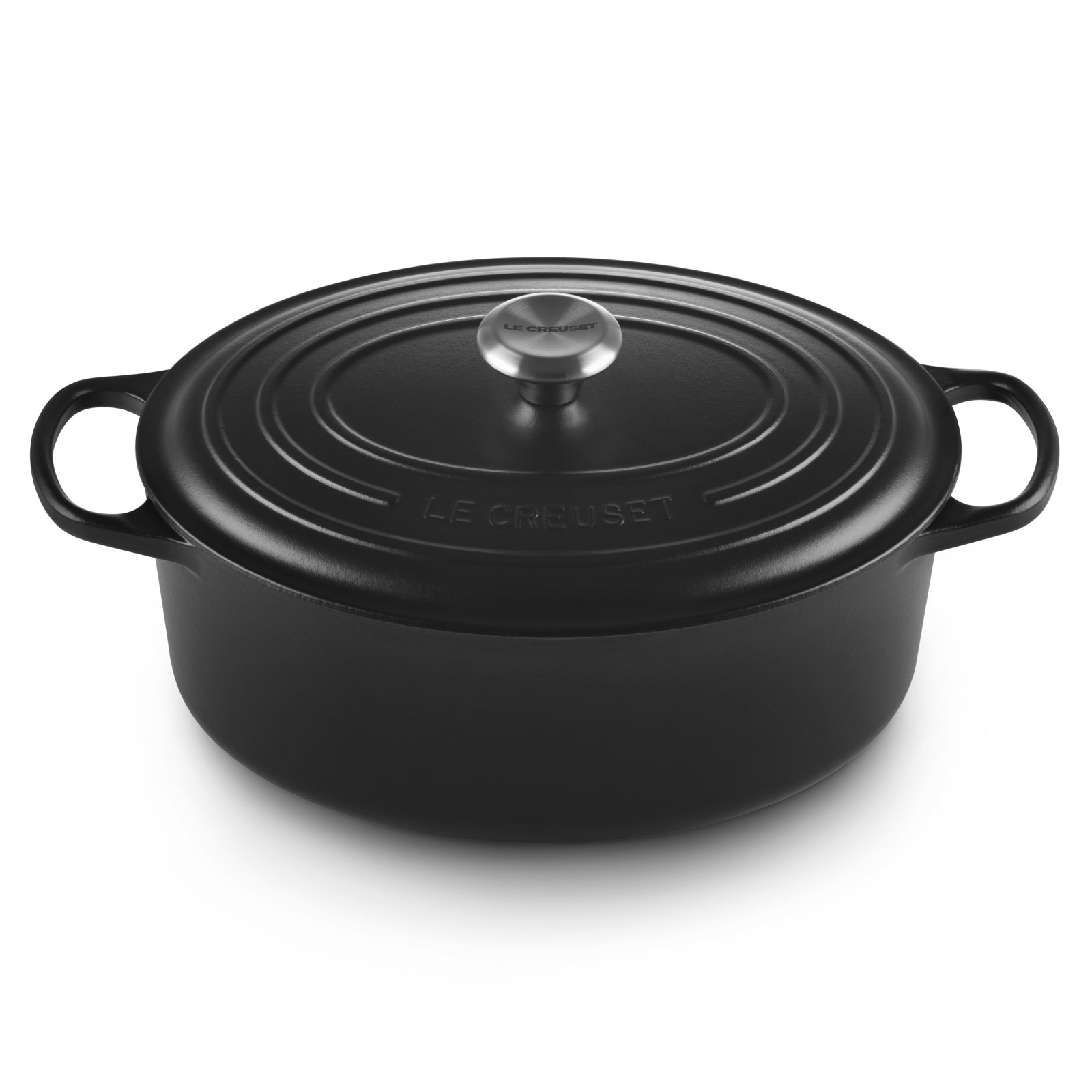 Oval French Oven Stainless Steel Knob image number 1