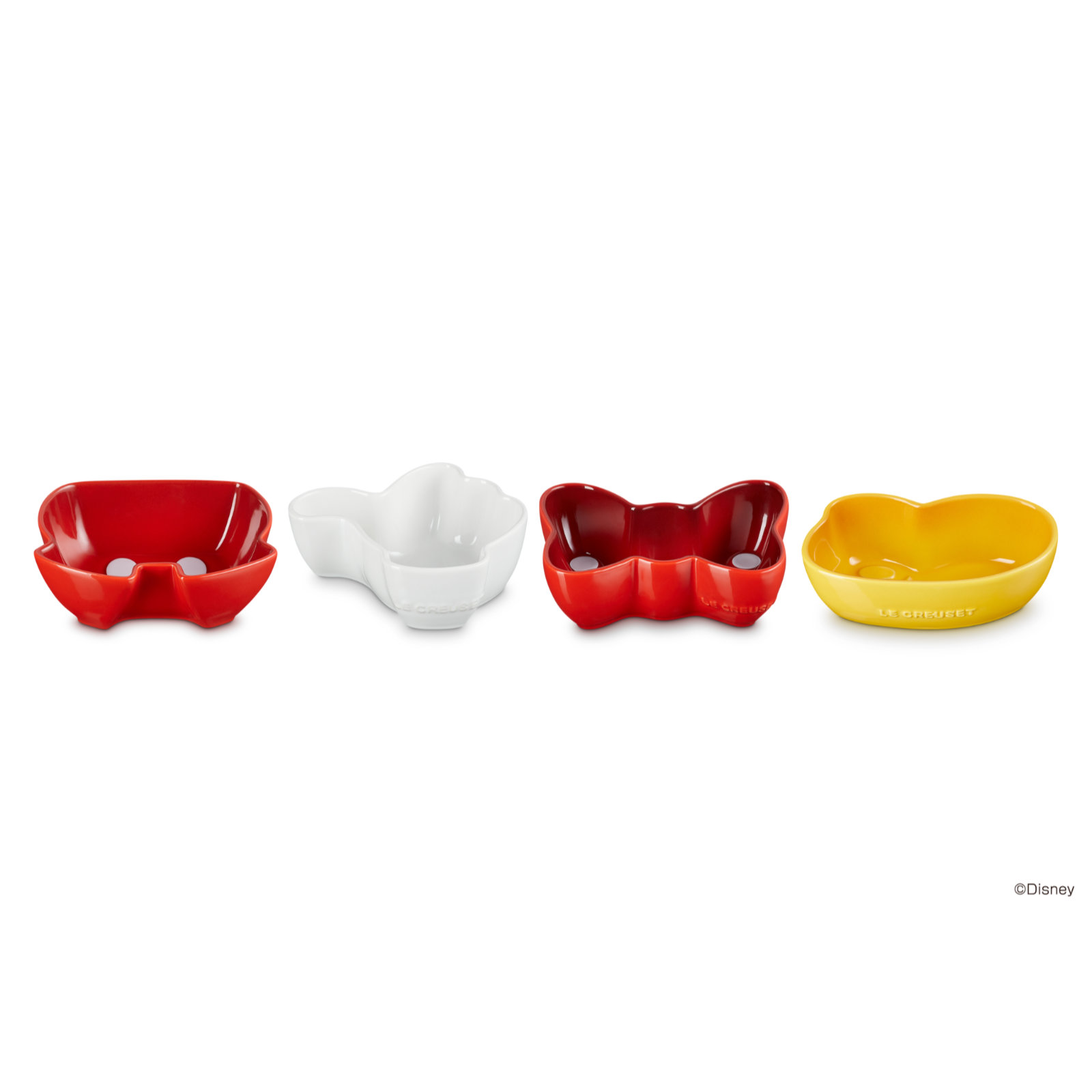 Mickey Mouse Set of 4 Mini Dishes image number 1