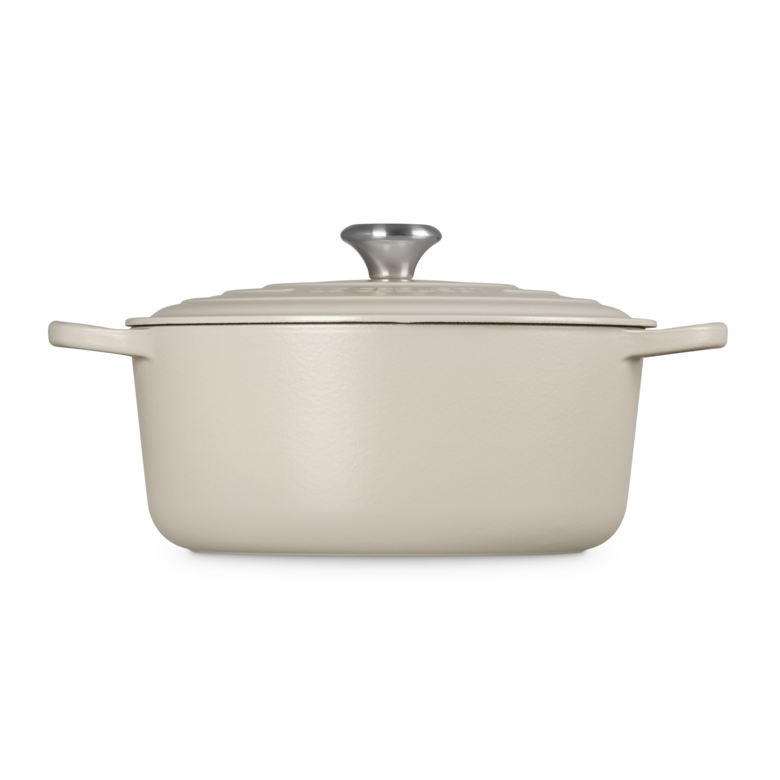 Round French Oven Silver Knob image number 2