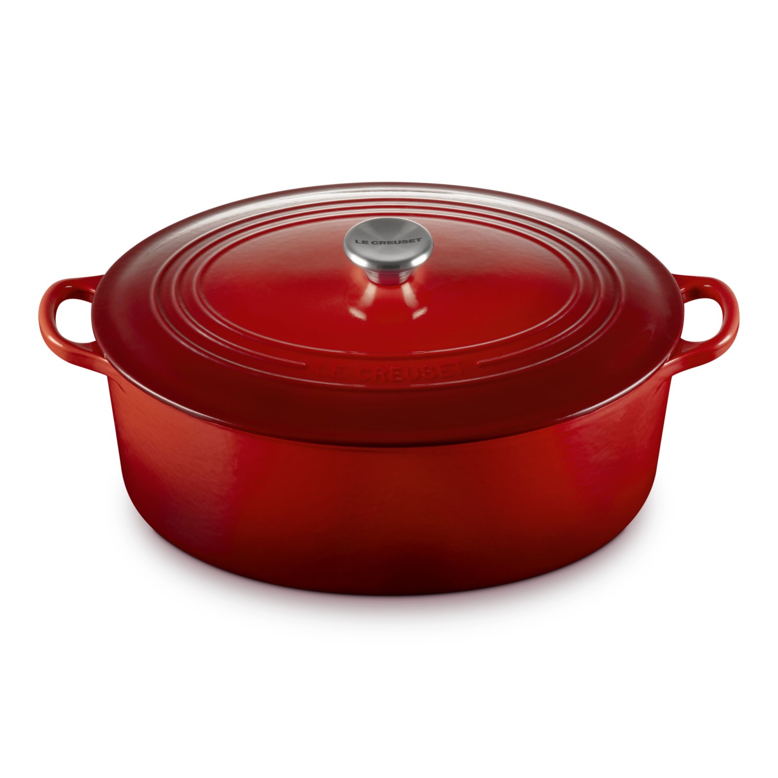 Oval French Oven SS Knob image number 1