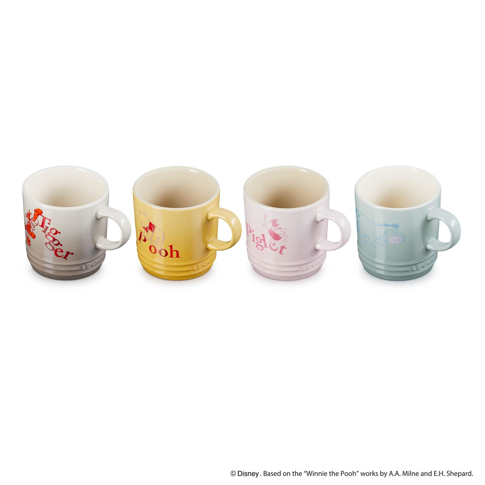 Set of 4 Winnie the Pooh London Coffee Mug image number 1