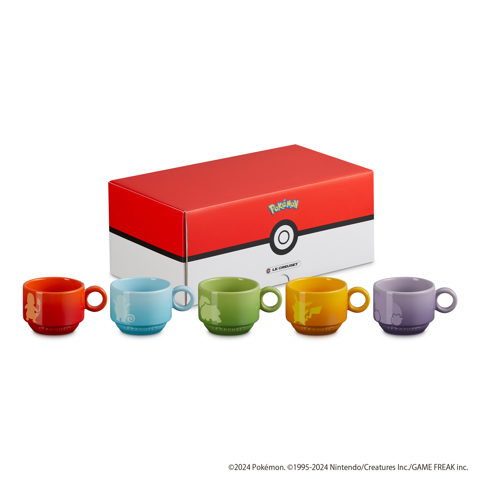 Pok&eacute;mon Set of 5 Stacking Mug image number 0