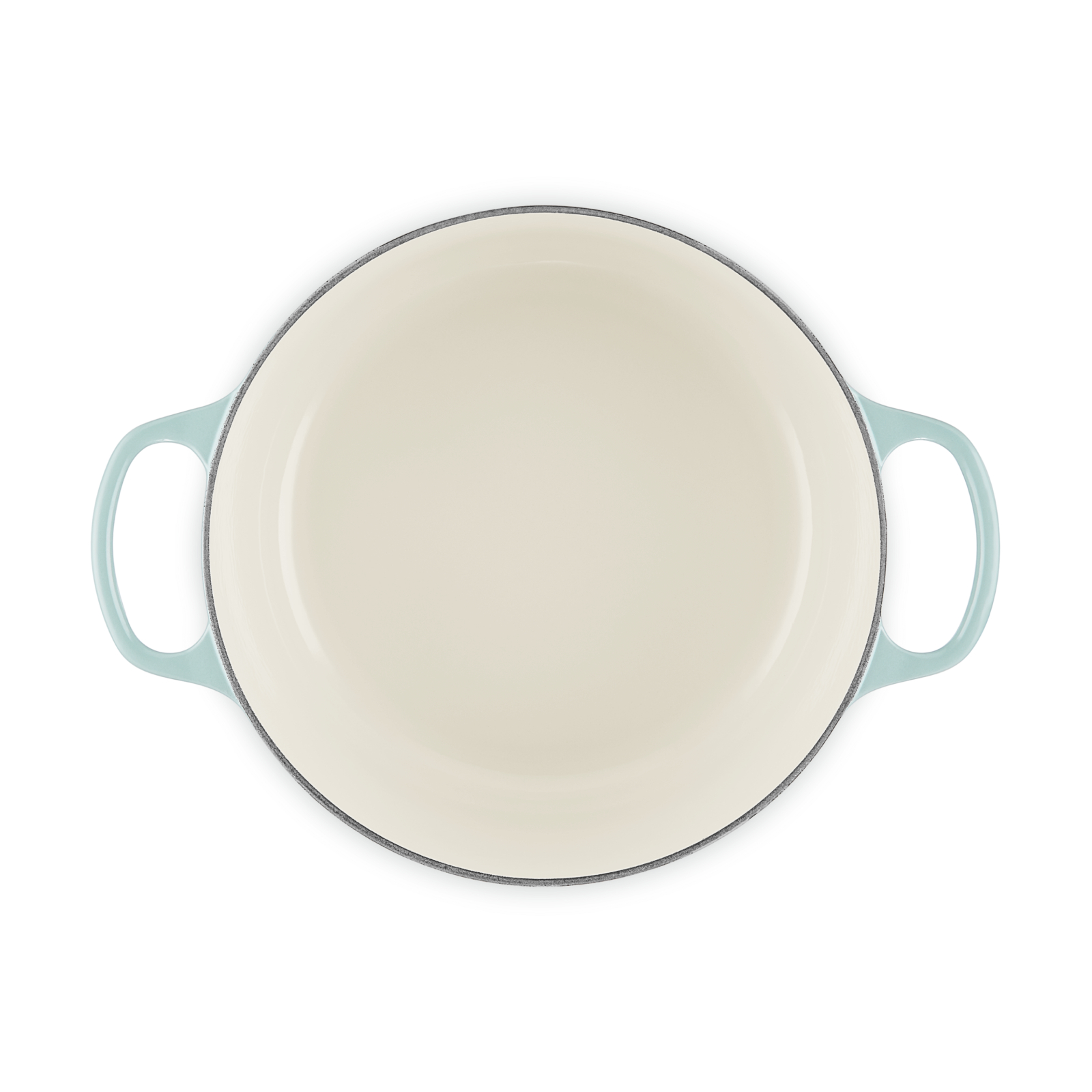 Round French Oven Silver Knob image number 4