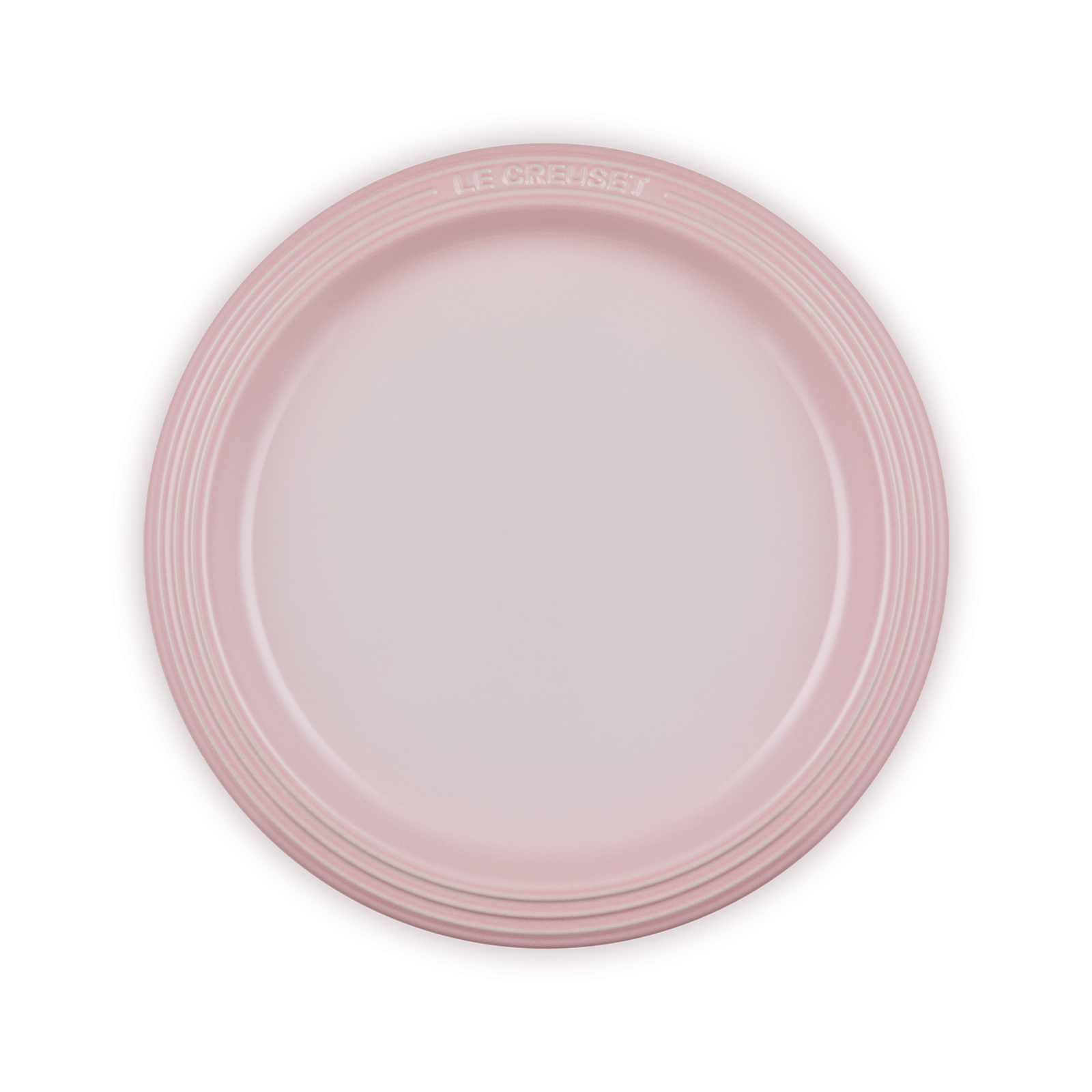 Manilla Round Plate Shell Pink 23cm