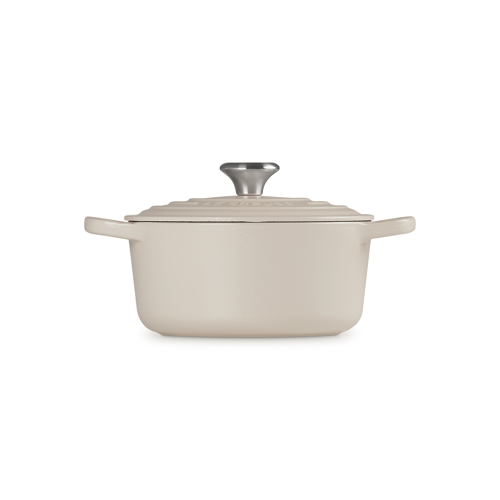 Round French Oven Silver Knob image number 2