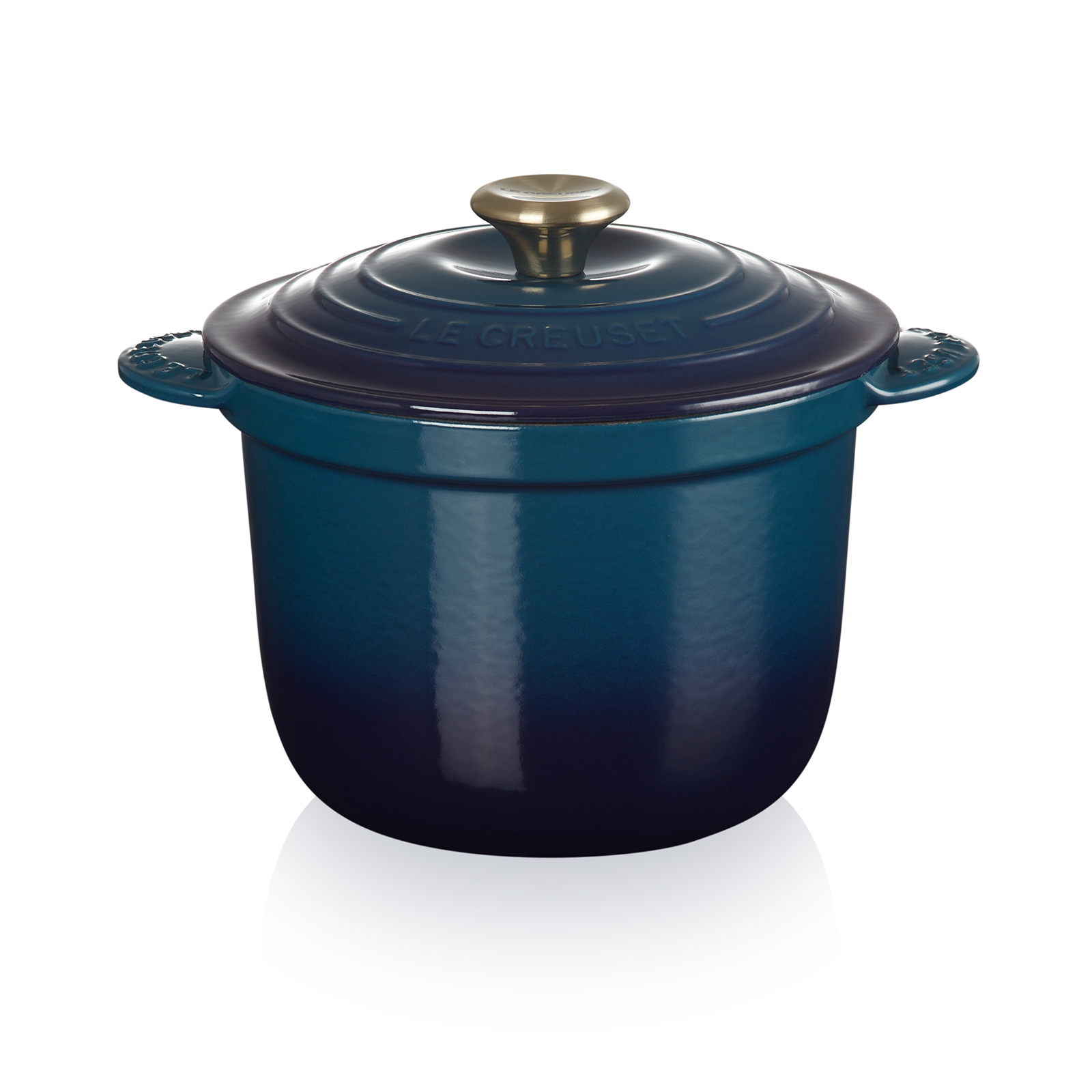 Rice Pot Agave 20cm Light Gold Knob