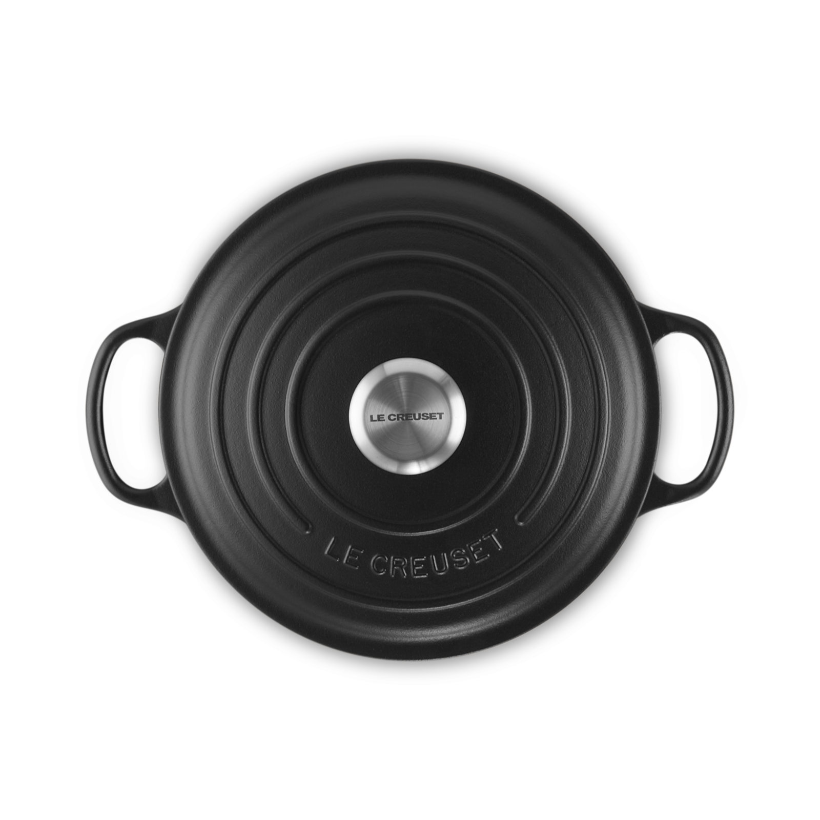 Round French Oven Silver Knob image number 3