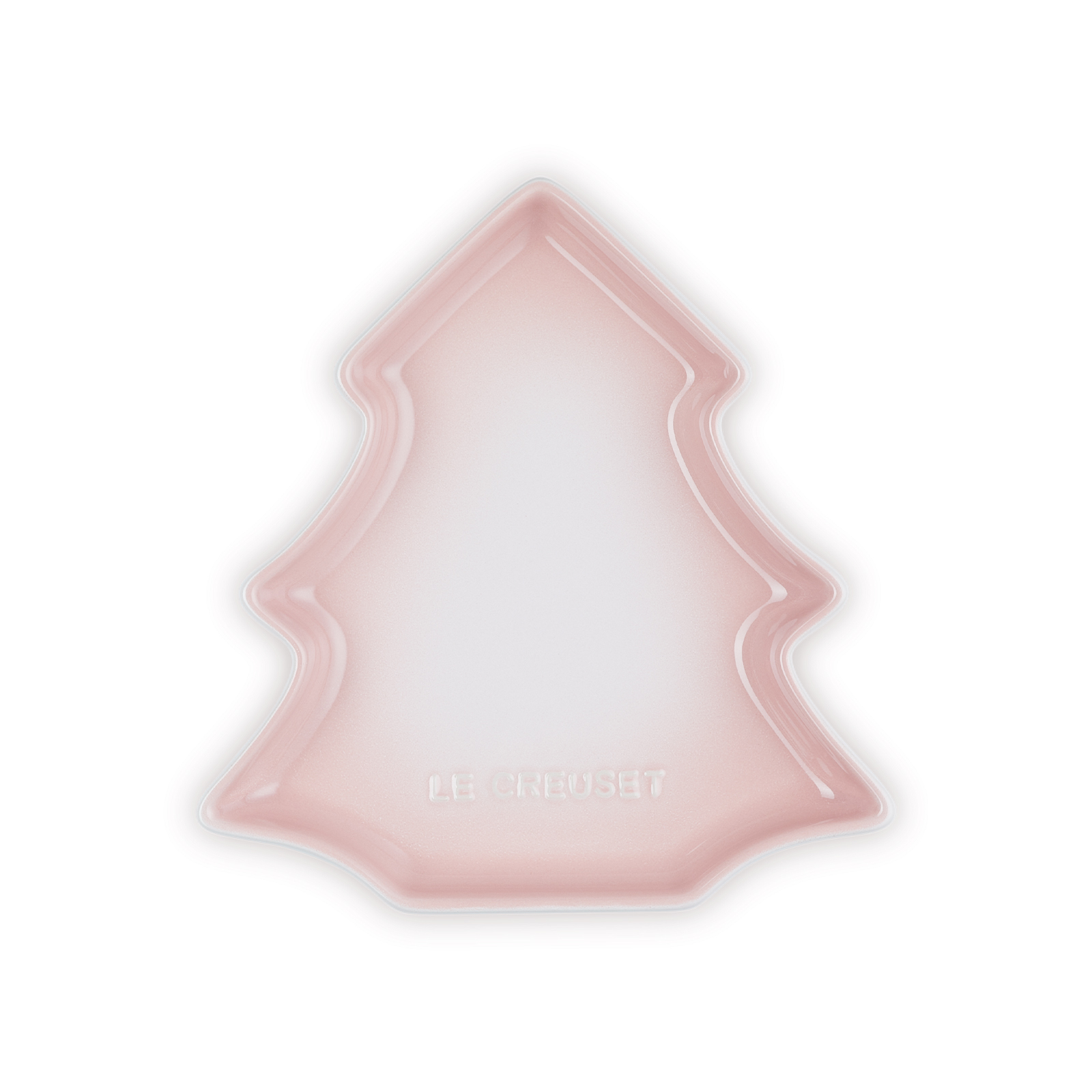 Tree Dessert Plate Shell Pink 19cm