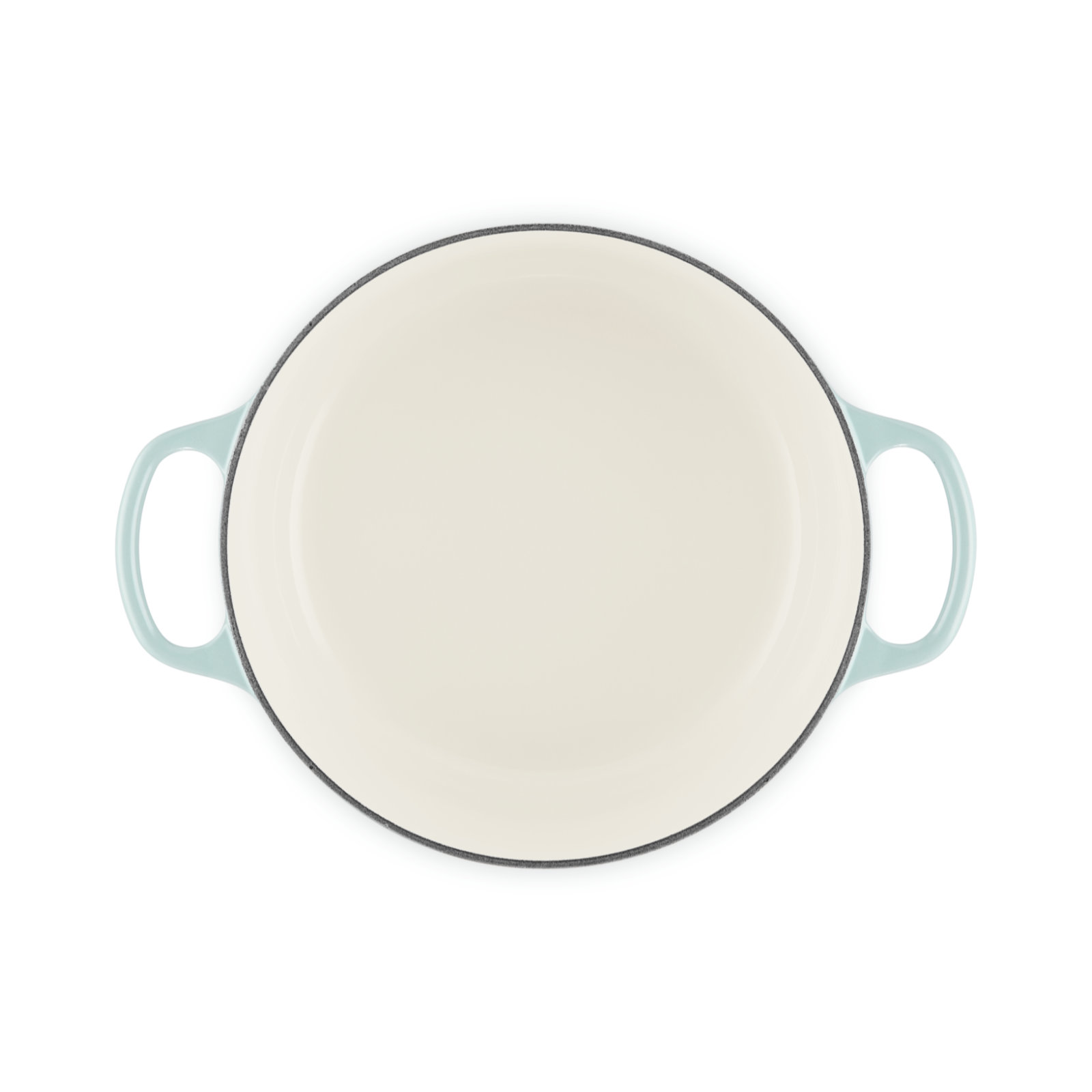 Round French Oven Silver Knob image number 4