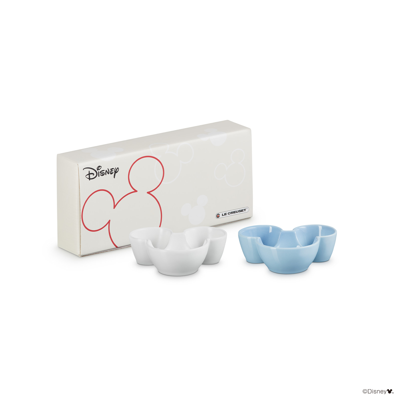Set of 2 Mickey Stoneware Mini Dish 170ml