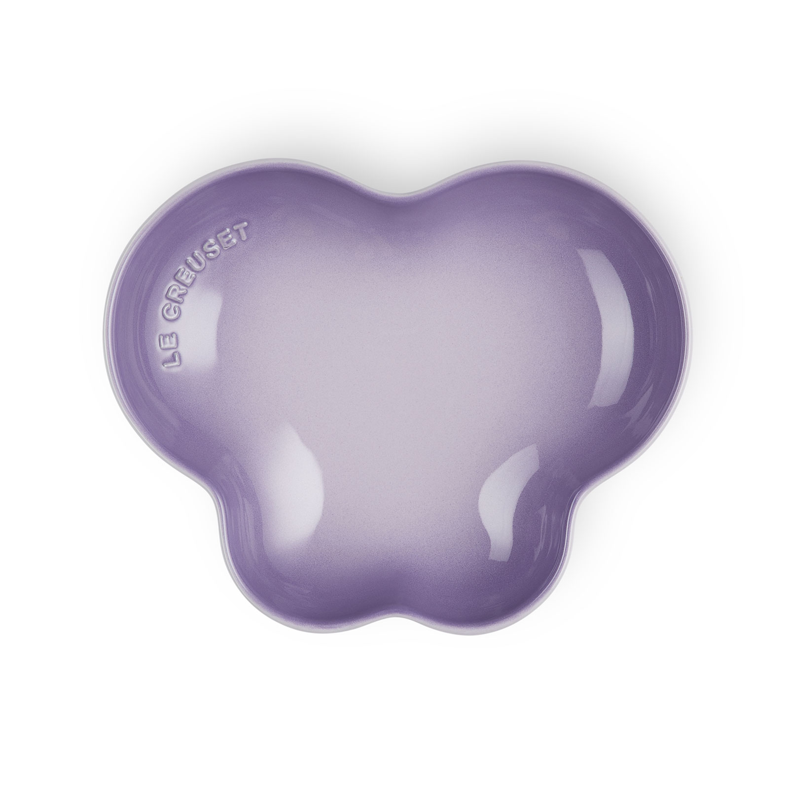 Seoul Sphere Butterfly Dish Bluebell Purple 20cm