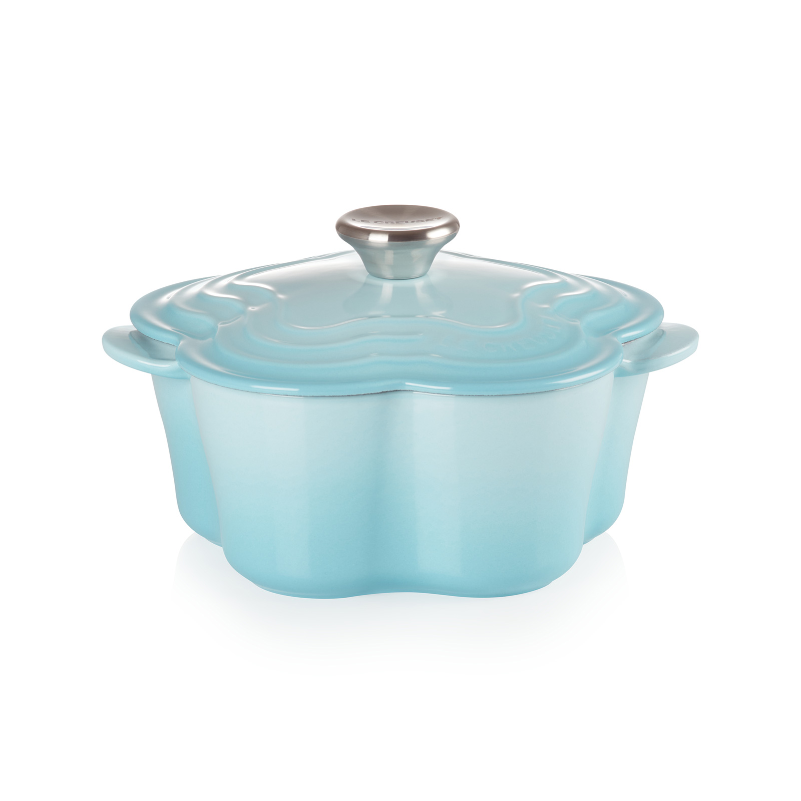 Flower Shaped Casserole Purist Blue 20cm