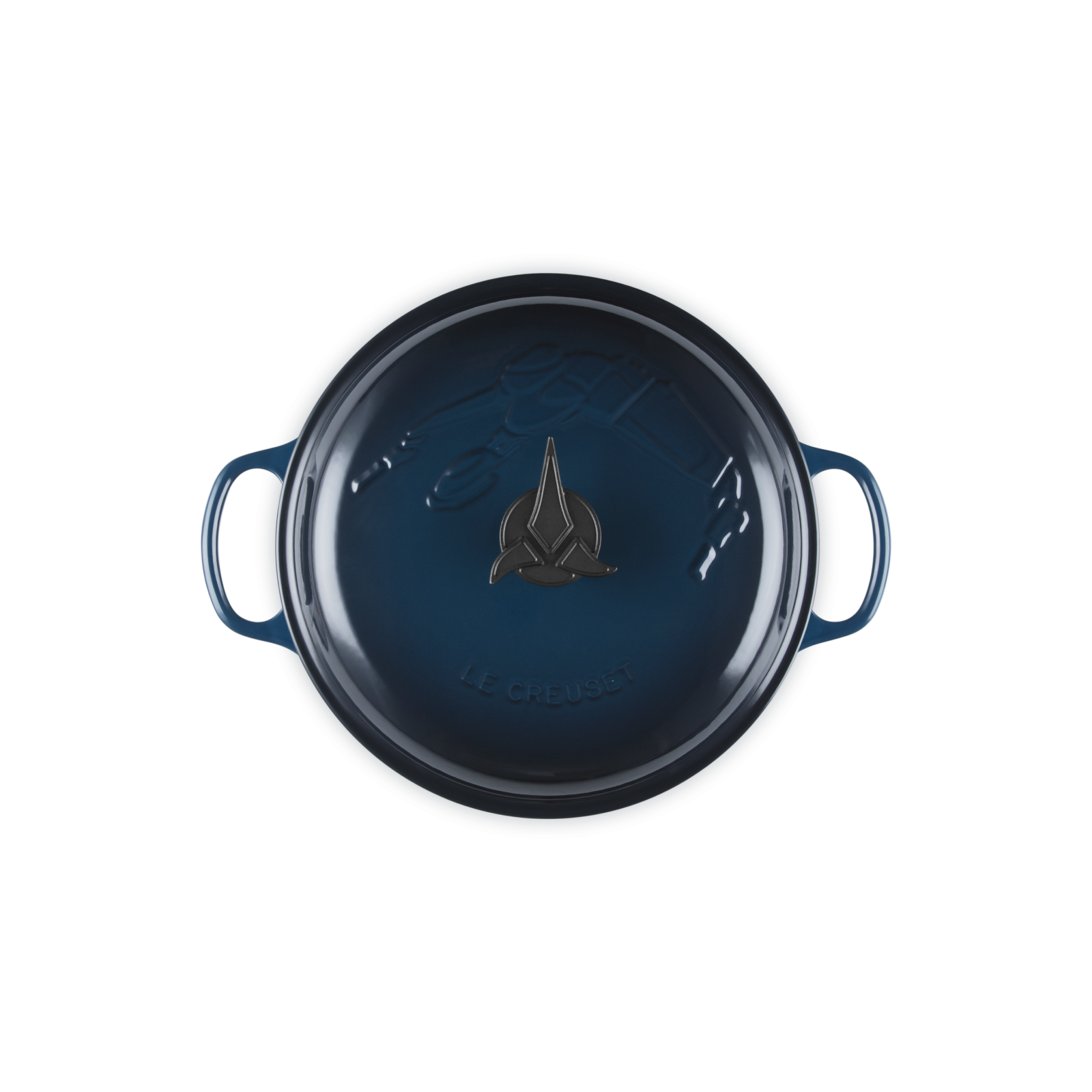 Star Trek Klingon Buffet Casserole with Klingon Trefoil Knob image number 3