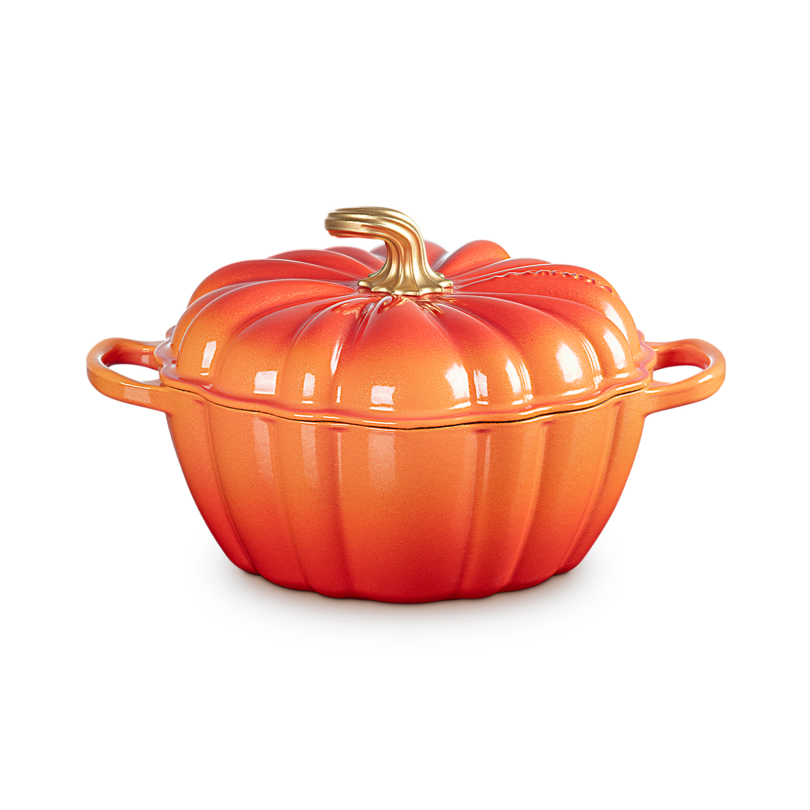 Signature Pumpkin Casserole Flamme Dor&eacute;e 24cm
