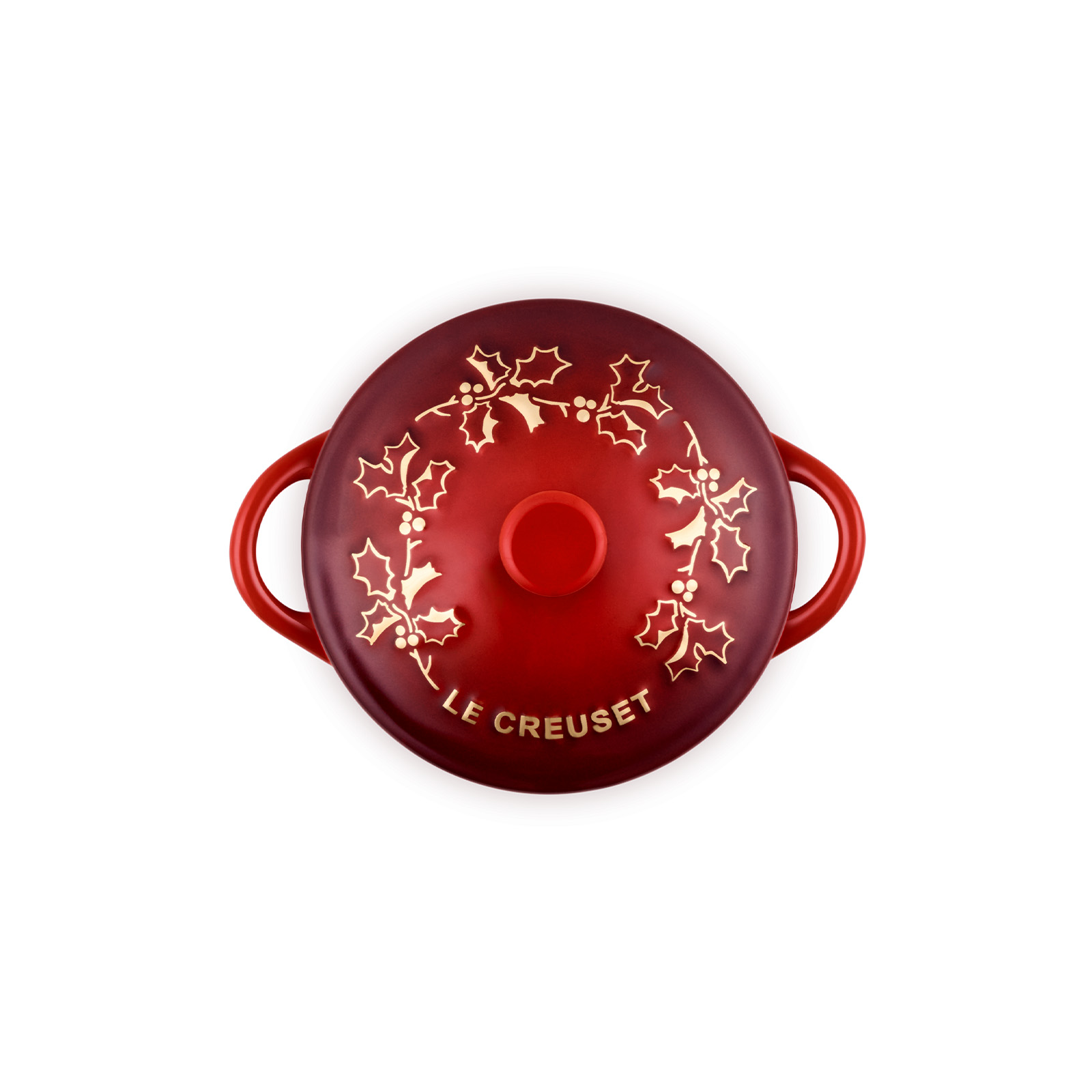 Classic Cocotte w/Lid CK Holly DC/Relief image number 3