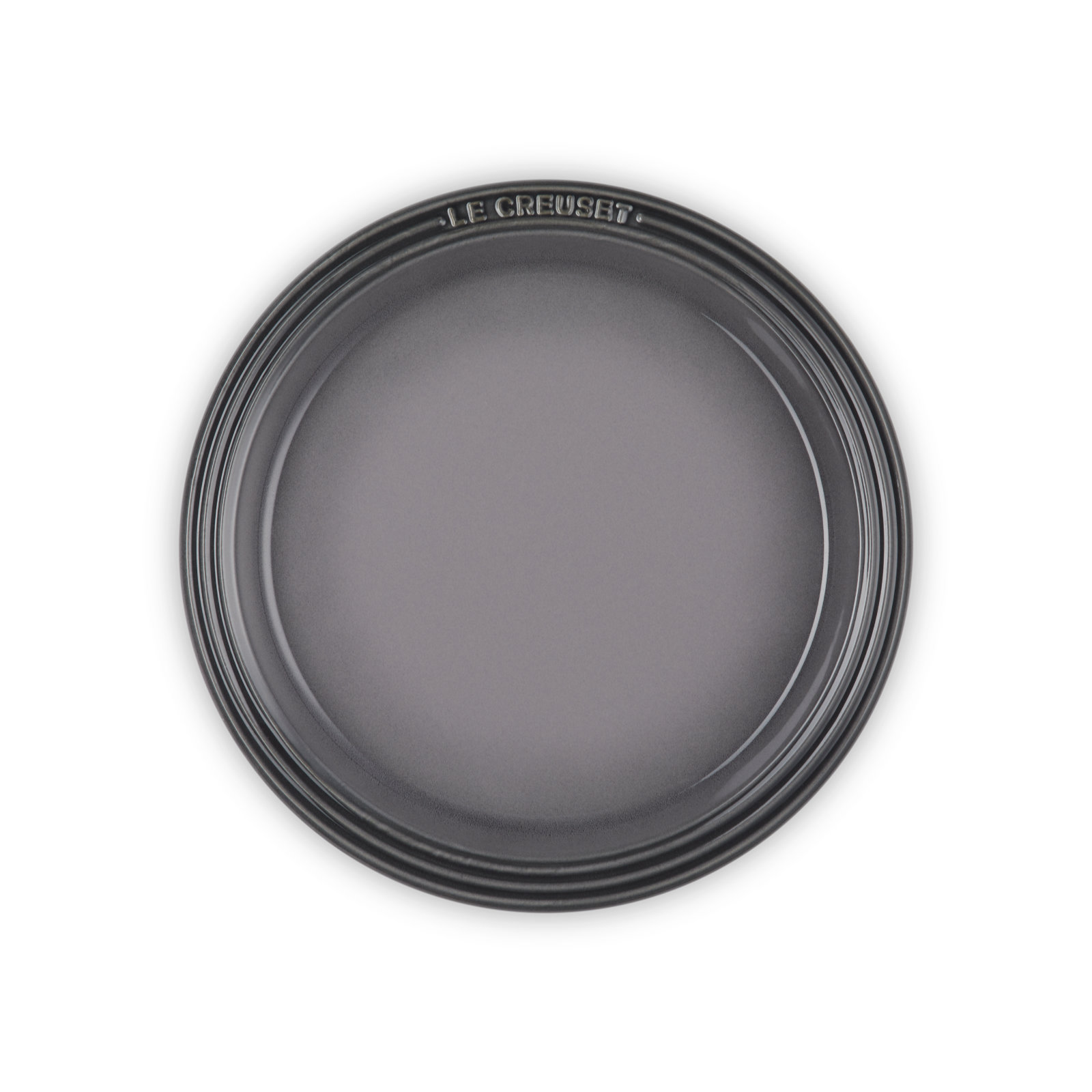 Manilla Stoneware Round Plate Flint 23cm