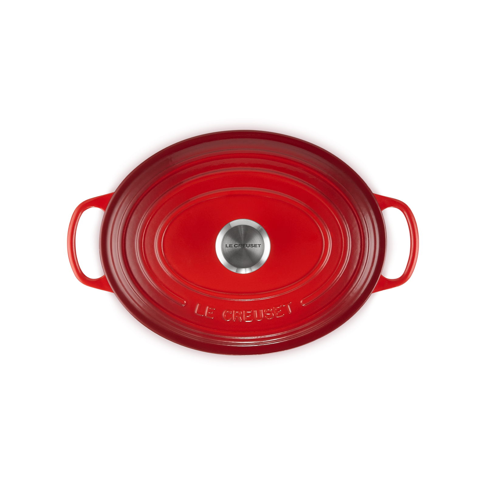 Oval French Oven Stainless Steel Knob image number 3