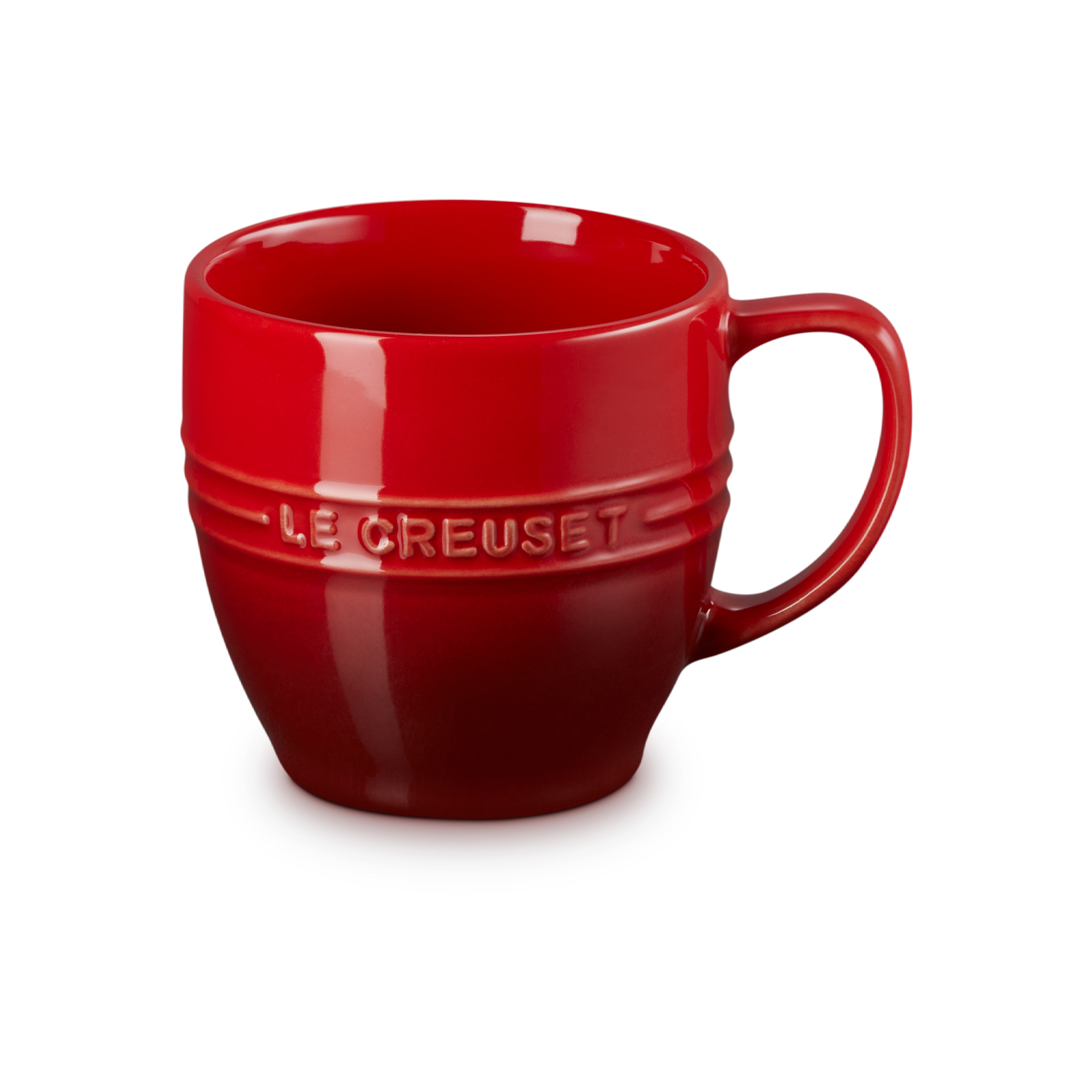 Manila Stoneware Coffee Mug Cerise 350ml